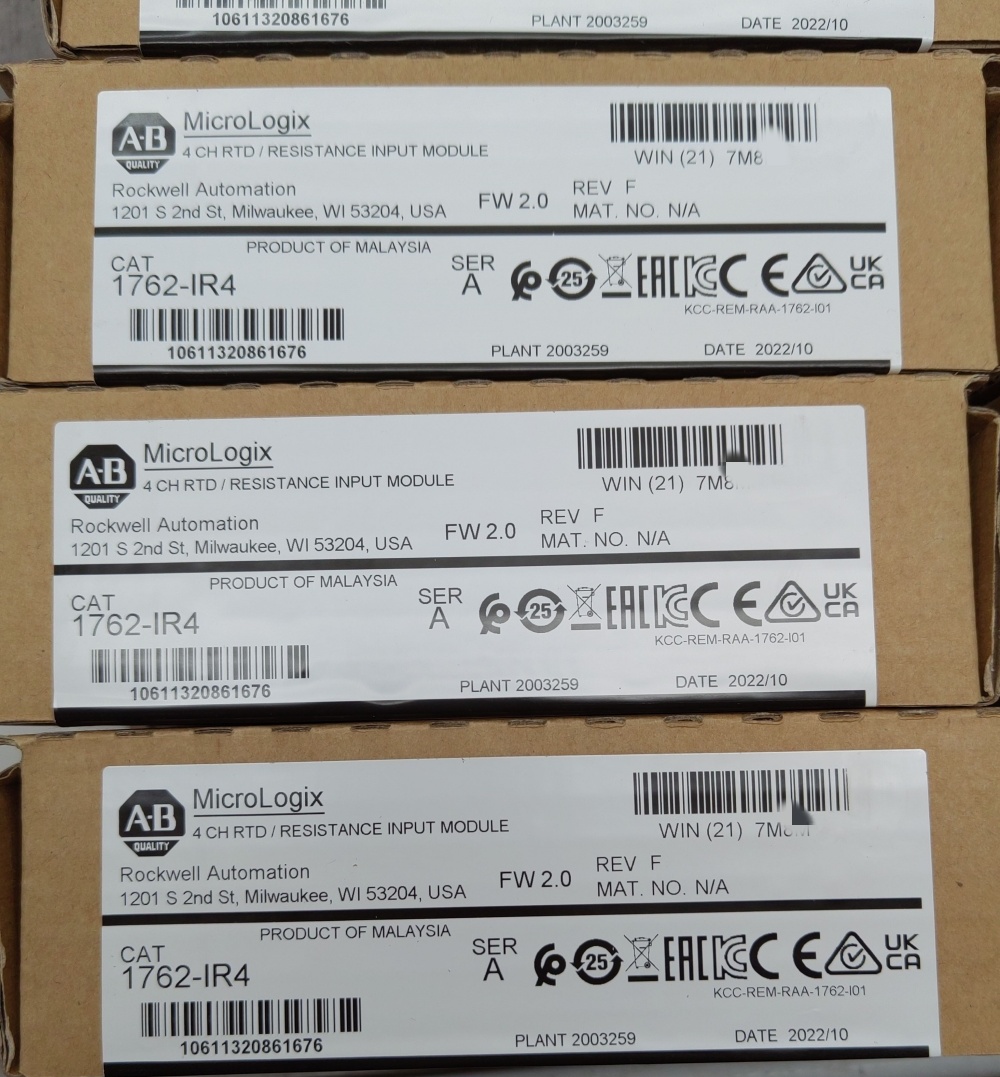 1PCS New Allen-Bradley 1762-IR4 MicroLogix 1200 RTD Input Module Fast Shipping