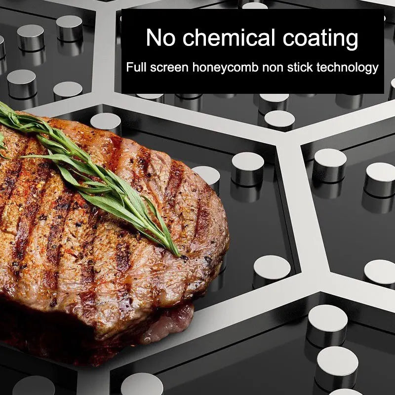 Tri-Ply 316 Frying Pan 32cm Double-Sided