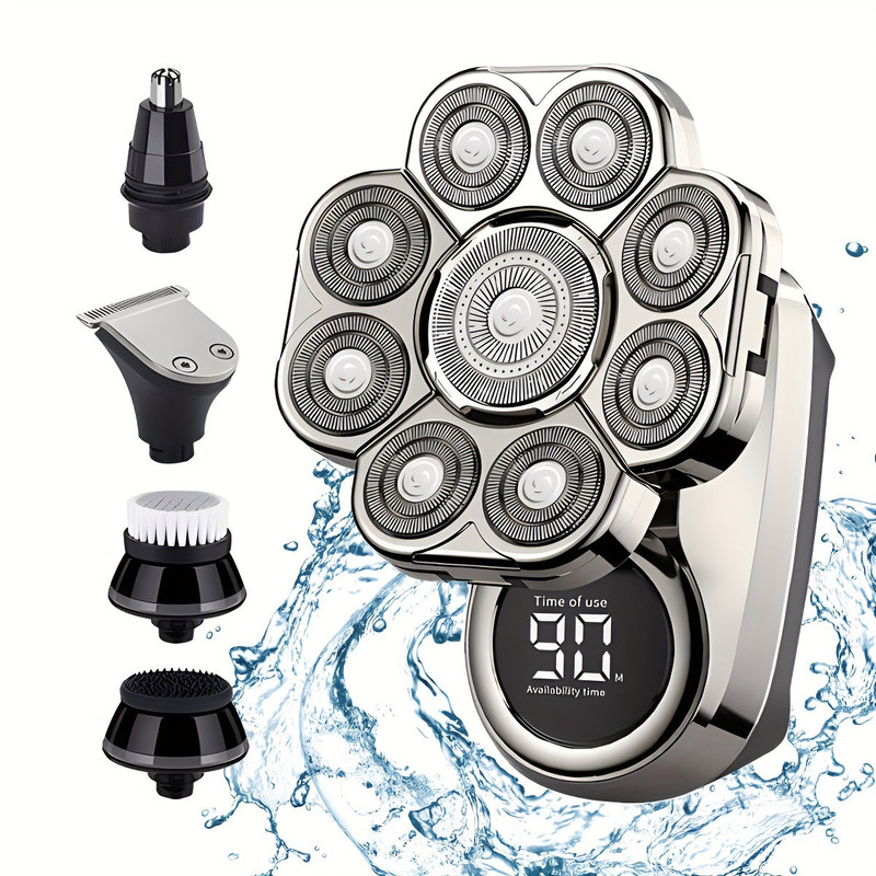 Electric Shaver Grooming Kit (6-in-1)