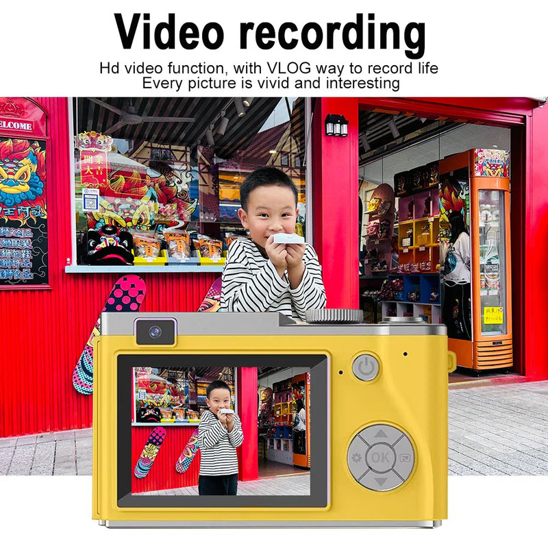 UHD Digital Camera Yellow