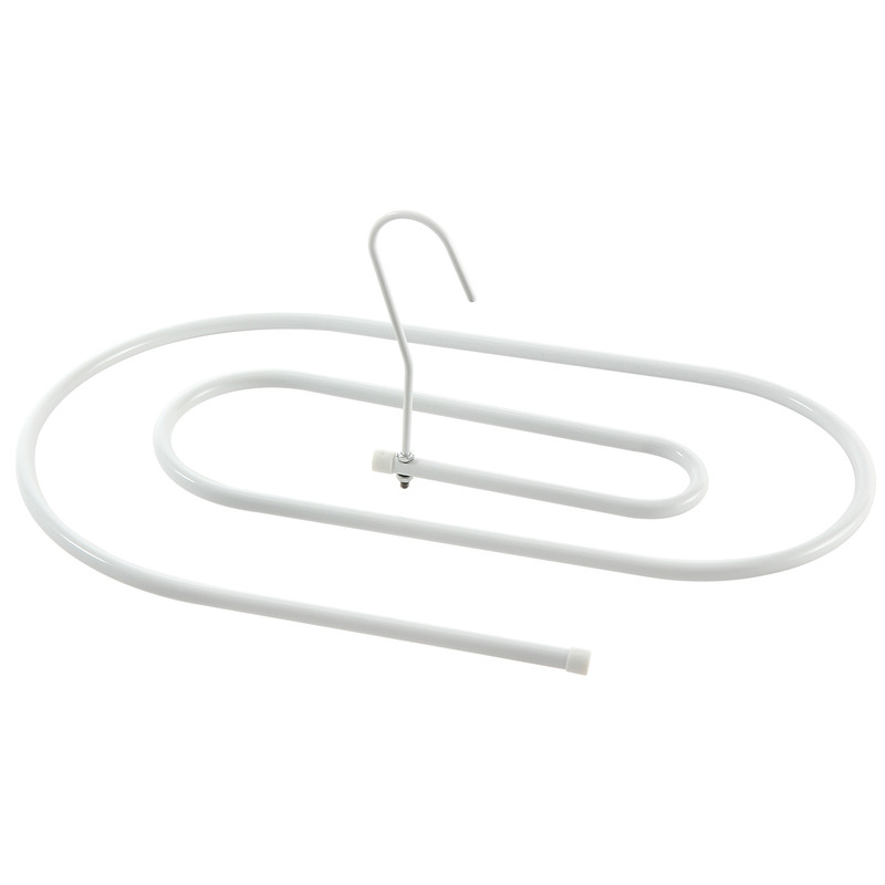 Elliptical Spiral Drying Rack for Quilt -White
