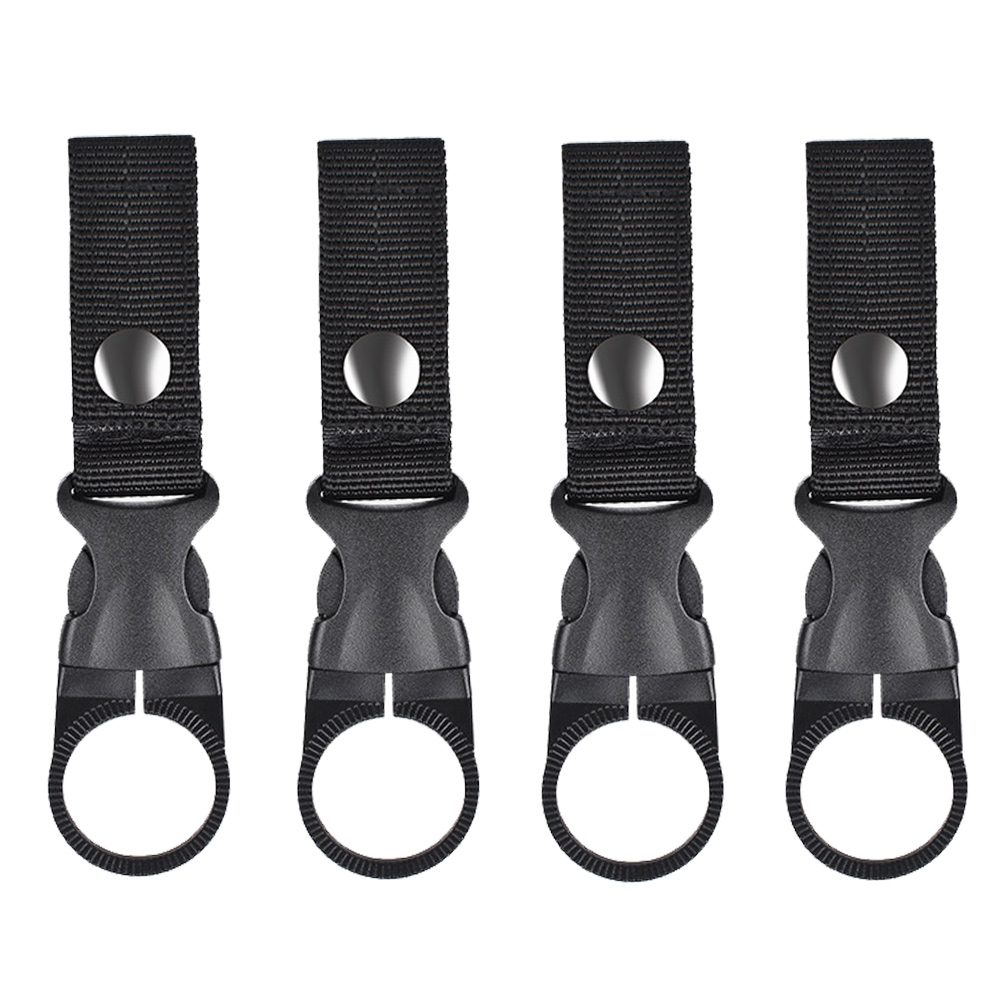 Carabiner Hook Water Bottle Holder 4 Pack Portable Hanging Bottle Carrier