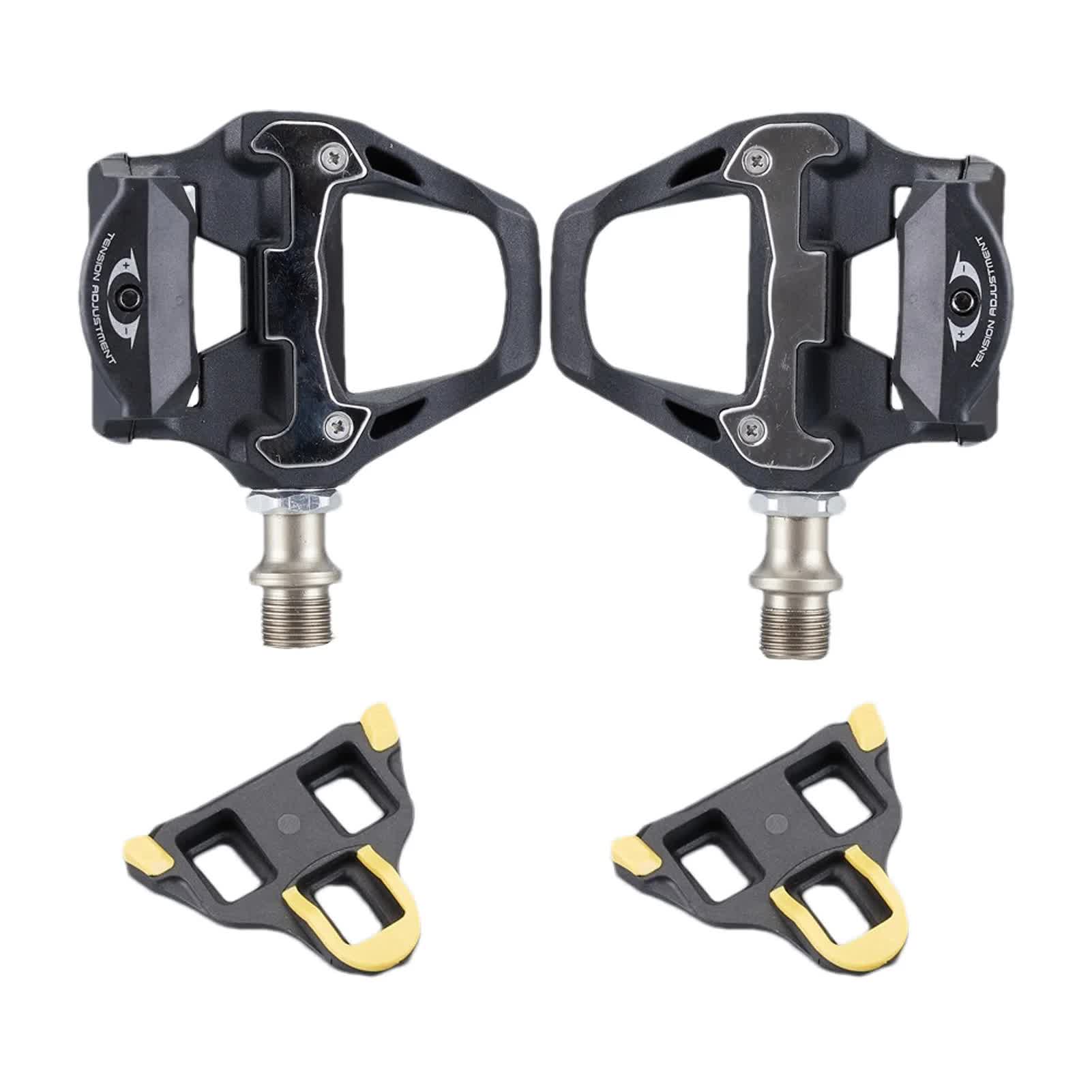 PROMEND bicycle clipless pedals, compatible with SHIMANO SPD-SL system