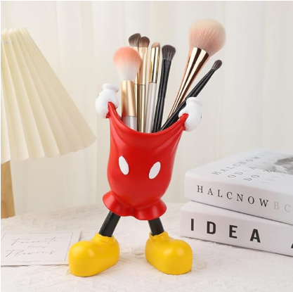 Makeup Brush Holder, Pen Holder for Desk Cute for Birthday Party Supplies Present for Home