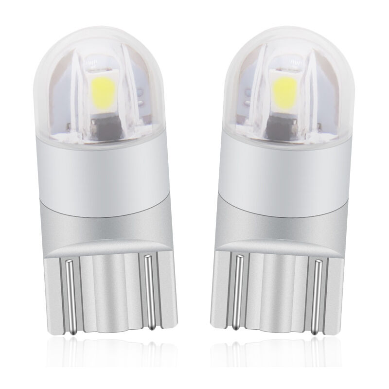 T10 W5W LED Side Marker Light 12V 6000K White 168 194 LED Turn Signal Light For Car Motorcycle License Plate Light Bulb