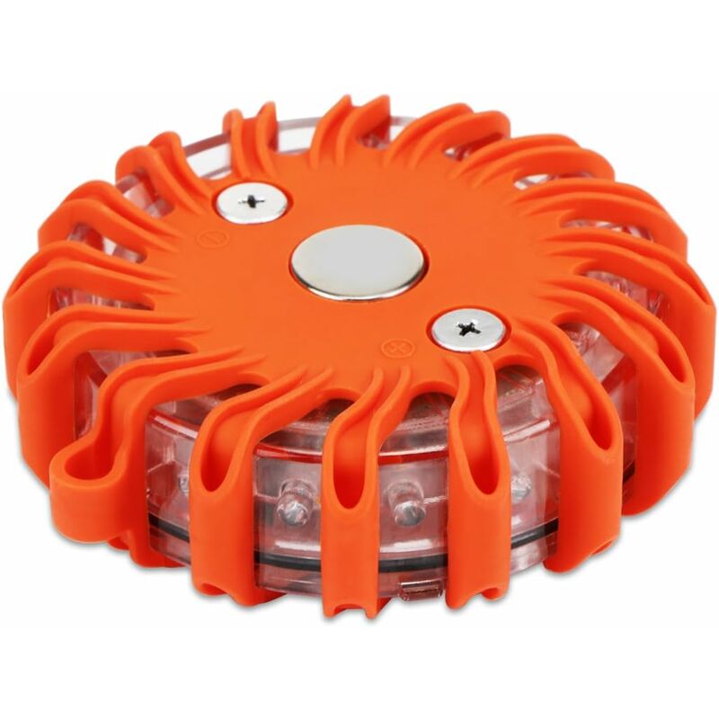 Aozbz Safety LED ROad Signal Light With 9 Flashing Modes For Cars, Caravans, Boats, Bikes,