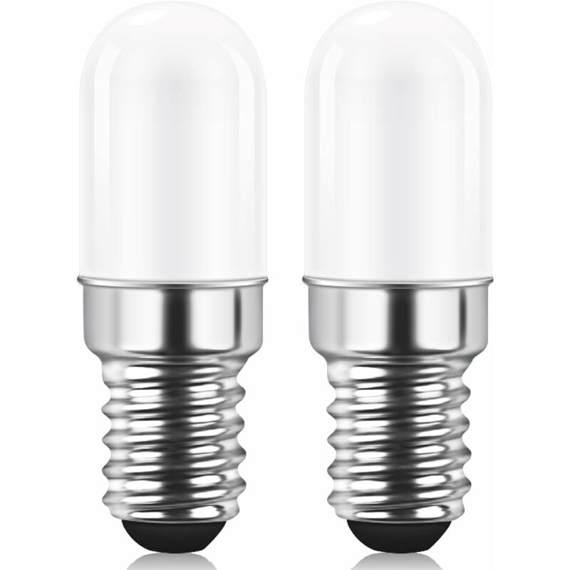 LED Refrigerator Bulb E14, 2W Equivalent To 15W, Warm White 3000K, Fridge Bulb, Salt Lamp, Sewing Machine,