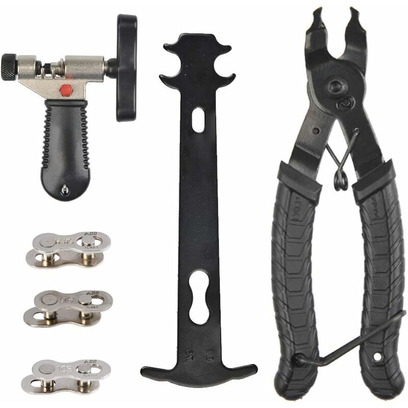 9 In 1 Bicycle Repair Tool, Bike Chain Tool Professional Bike Chain Repair Tool Kit Bicycle Link Pliers