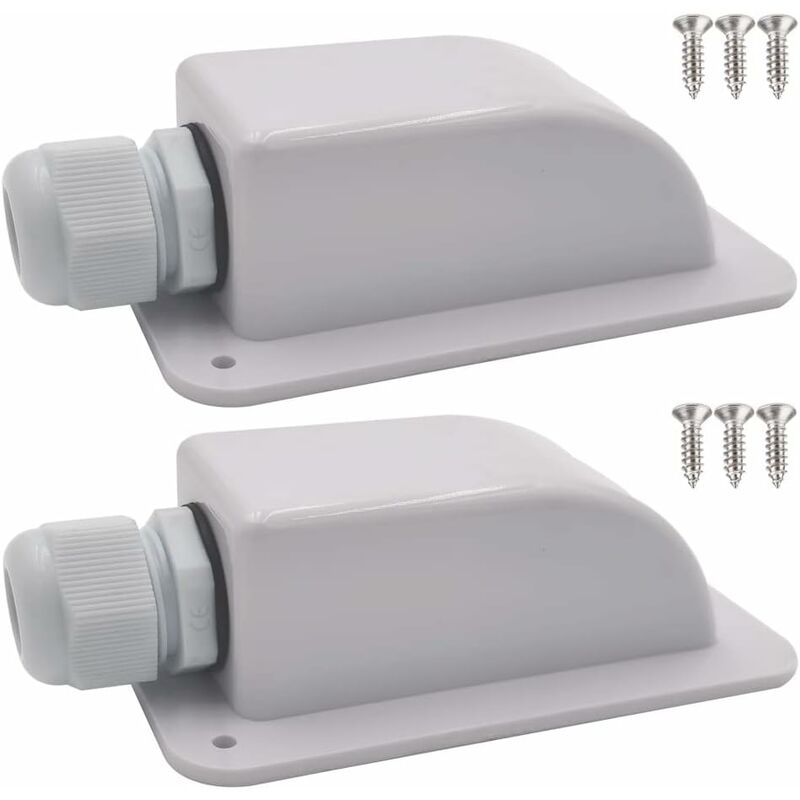 Waterproof Solar Cable Entry Gland, Single Cable Entry Gland For All Cable Types From 6Mm² To 12Mm² For Solar Panels