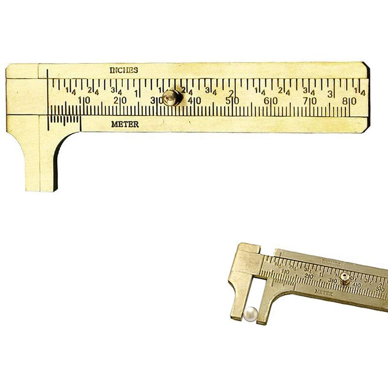 Vernier Caliper,Mini Vernier Caliper,Brass Vernier Caliper,Double Scale Vernier Caliper,For Precision Outside