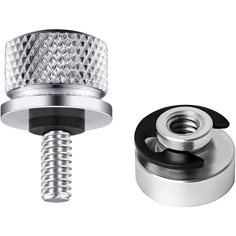 Motorcycle Seat Mounting Bolt Nuts Set 1 Set Seat Mounting Bolt Motorcycle Aluminum Saddle With Thread For Harley