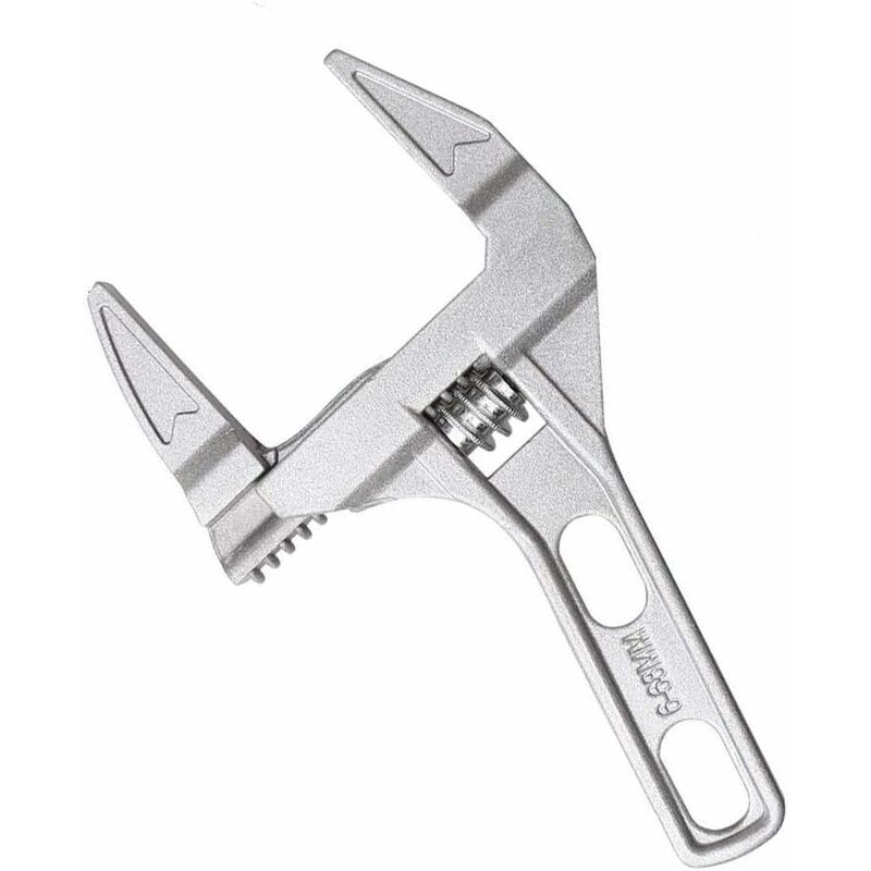 Adjustable Wrenches 6-68Mm Wide Jaw Spanner Bathroom Wrench Aluminum Alloy Hand Tools For Tightening Or Loosening Nuts