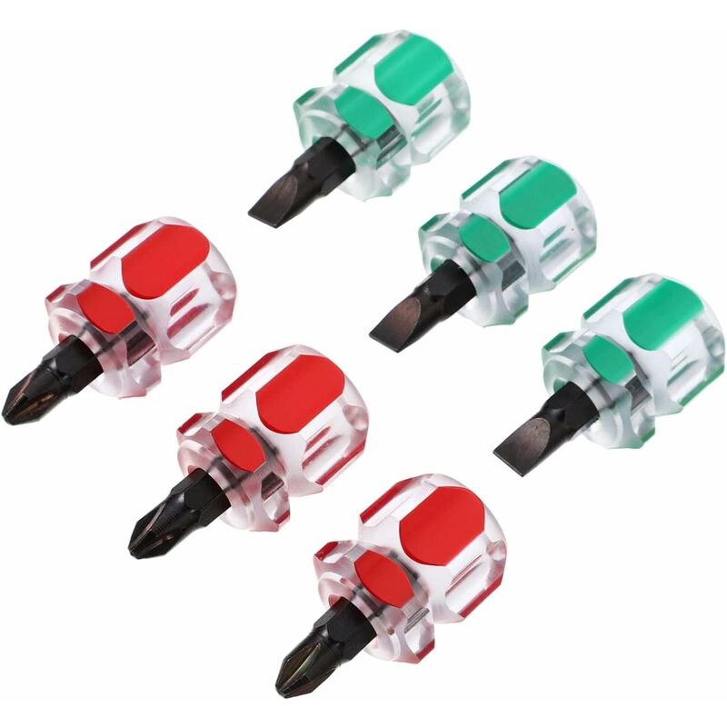 6 pcs Screwdriver Machinist Tools Car Tools Hand Tools Mini Tools Maintenance Tool Mechanic Repair Tool Ratchet Wrench