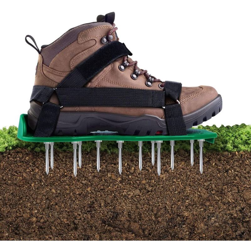 Lawn Aerator Sandals Free Installation, Lawn Shoe Nail Shoes Lawn Scarifier Lawn Shoes For Garden Lawn