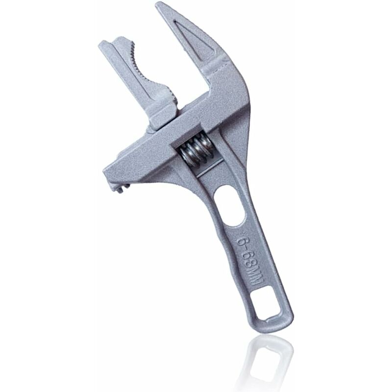 Adjustable Wrench, Aluminum Large Opening Adjustable Wrench, 6-68Mm Bathroom Wrench, Adjustable Wrenches For Tightening