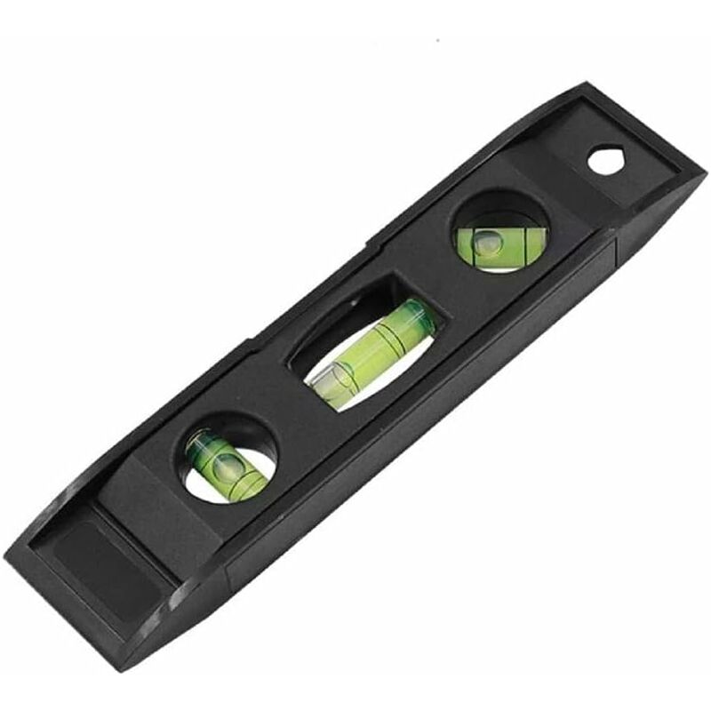 Compact Level, 3 Level Magnetic Level Bubble Measuring Tool Abs And Acrylic Level Measuring Tool