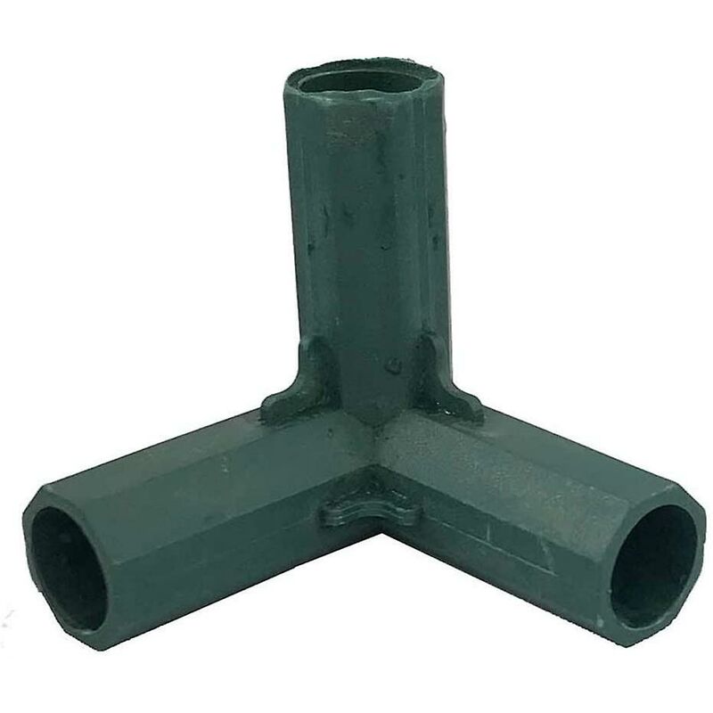 4 pcs Garden Frame Corner Connector 3 Way Corner Connector Greenhouse Frame Corner Connector Furniture Connectors Inner