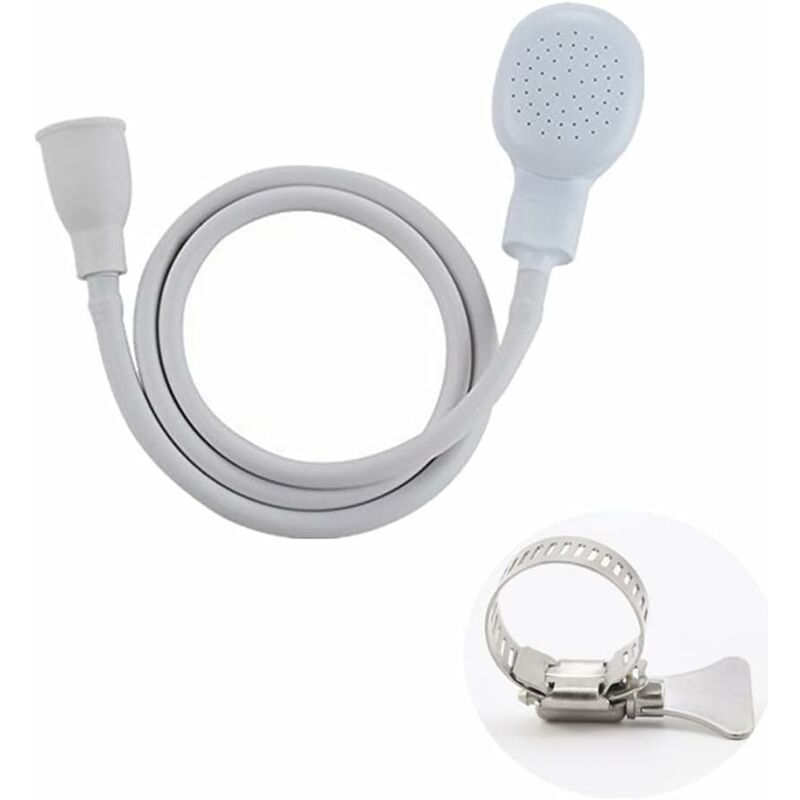 Single Shower Head For Bath Sink Or Toilet Sink, Shower Hose, Quick Connect Single Shower Faucet, Kids Pet Shampoo
