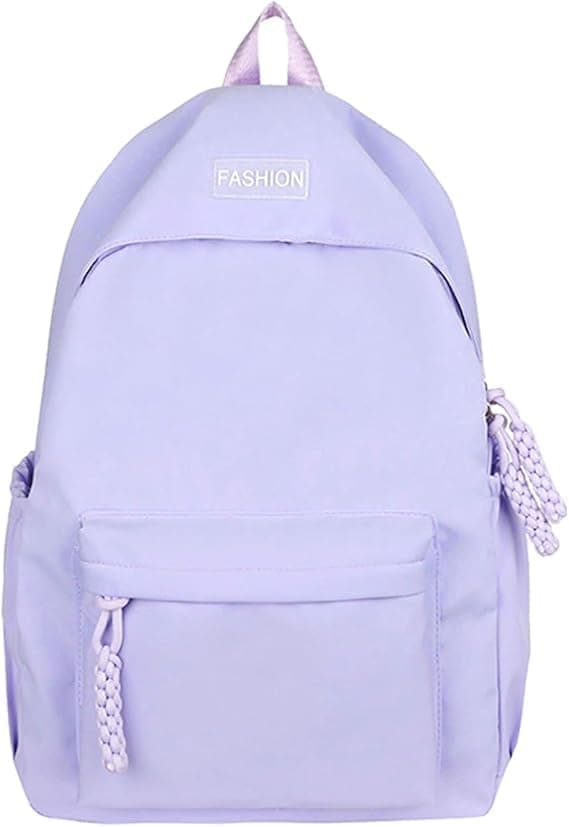 Waterproof Kids Backpack Lightweight School Travel Bag for Children, Purple