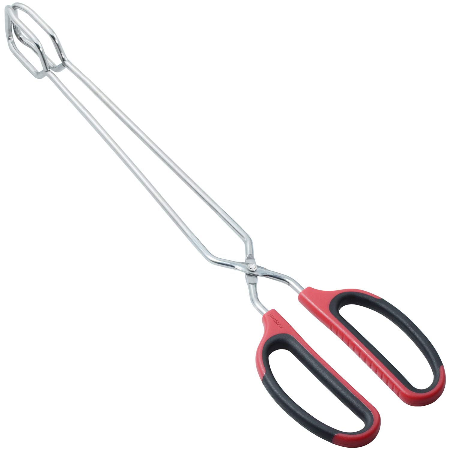 PROFESSIONAL QUALITY DURABLE STAINLESS STEEL Extra Long Scissor Tongs Stainless Steel Barbecue Grill Tongs