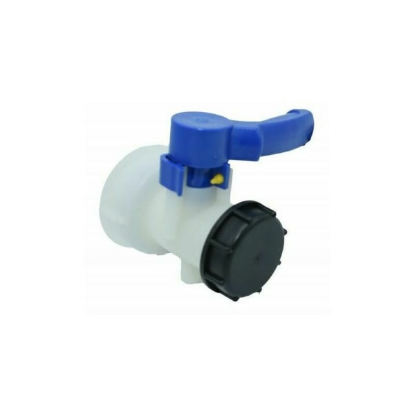 Valve for IBC tank 1000 liters 2"/ 62 mm Integrated plastic