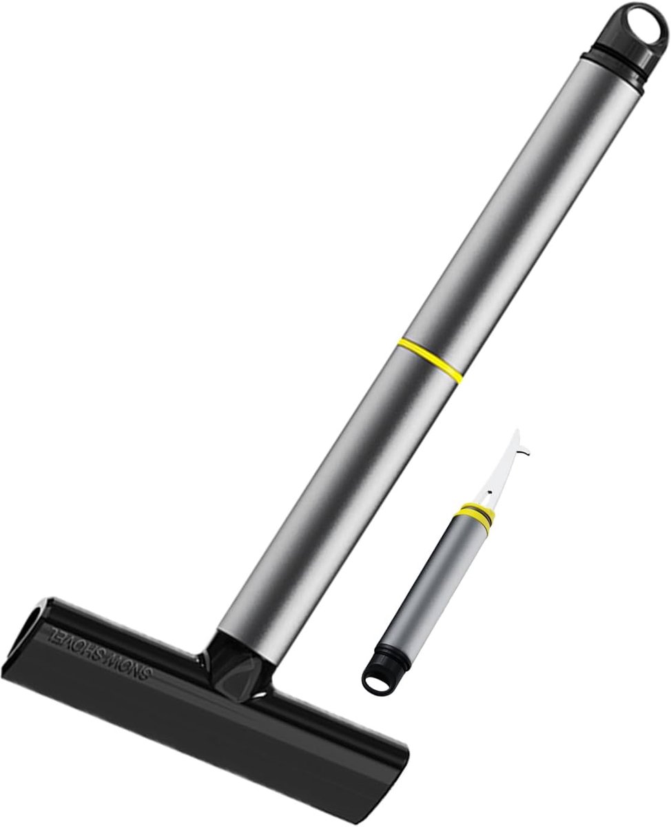 Car Snow Removal Tools - Snow Plows - Car Snow Shovels - Car Wiper Blades - Windshield and Window Cleaning Tools - Handy for Clearing Snow from Home and Vehicle.
