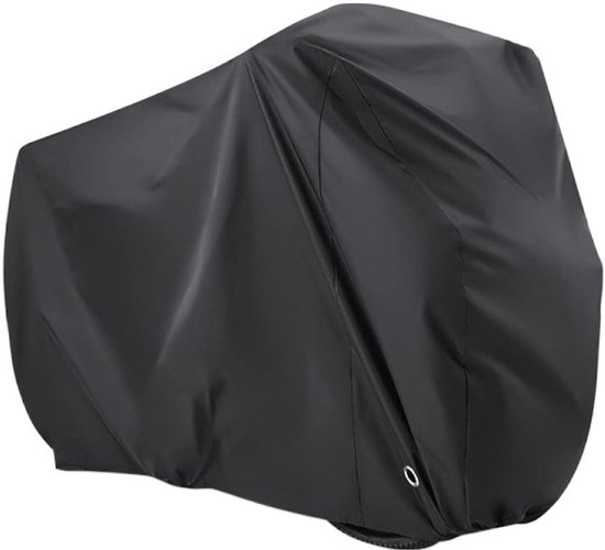Bicycle cover - bicycle cover for 1 bicycle waterproof - Mountain bike cover - Rainproof - Dustproof - Sun-resistant - Dustproof - Waterproof - Sunshade - Cover fabric - Black - M