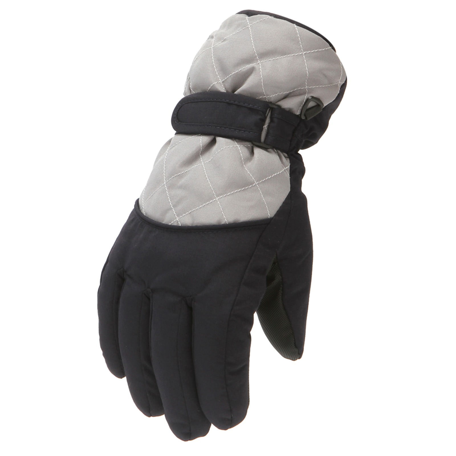 GXWEA Gloves For Kids Toddler Skis Kids Gloves Winter Gloves Thick Gloves Stretchy Warm Gloves Boys Girls 6-24 Months 6-11 Year AHA2 kids snow gloves Grey