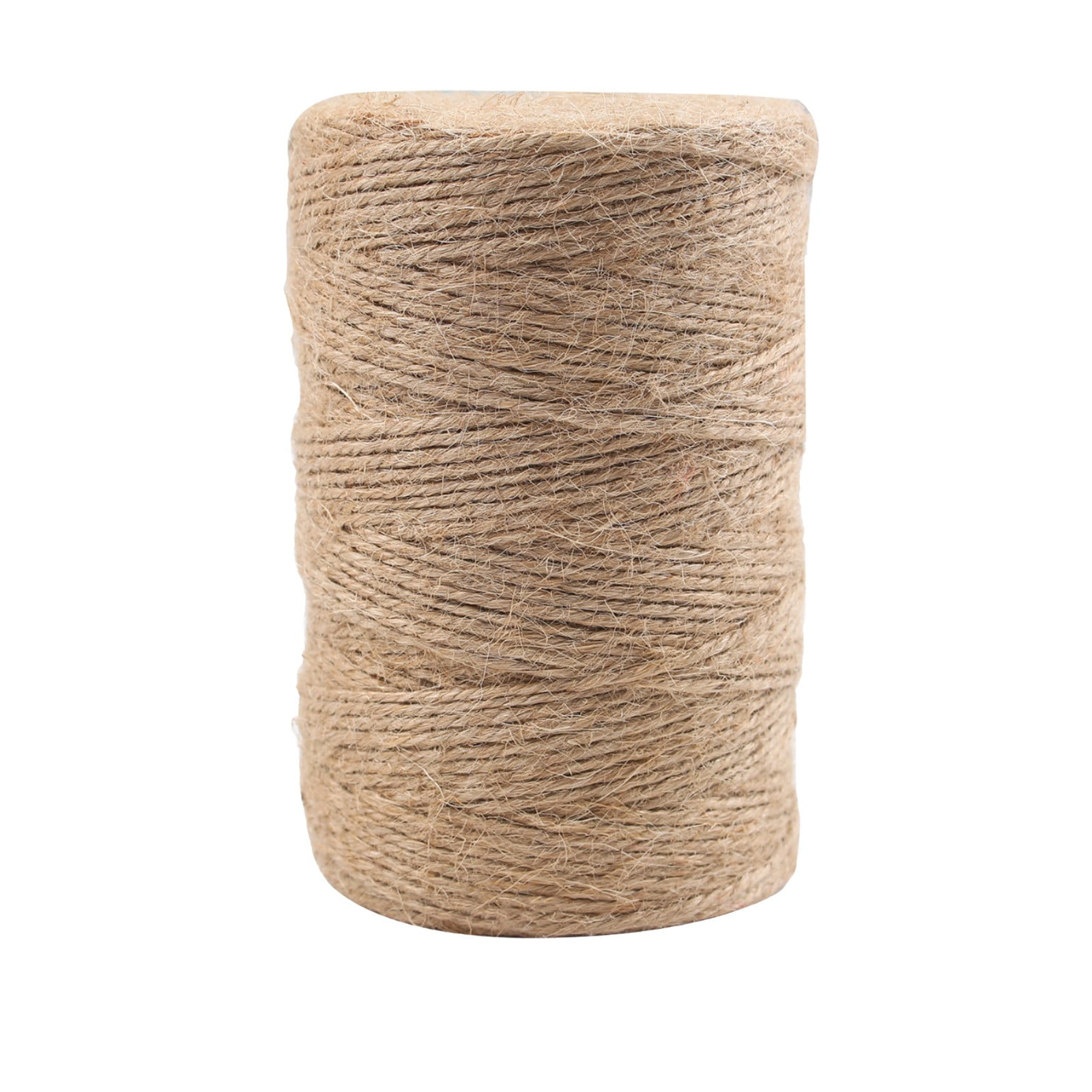 3-Strand Colorful Hemp Rope Diy Hand-Woven 2mm*200M Jute Rope Rope Made with Natural Fibers Its Tear Property Makes It Ideal for Decorating Gardens and Decorative Packaging One Size I