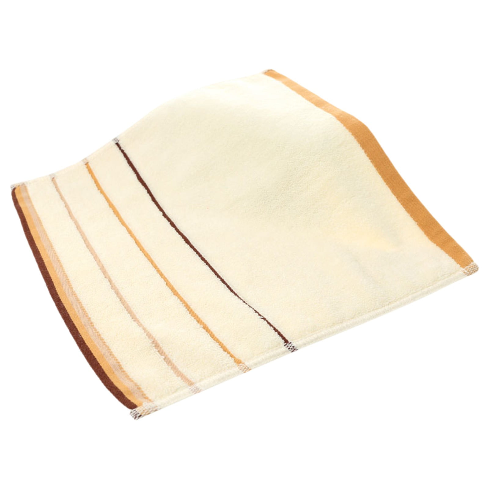 1 Towel Square Pure Cotton Towel Thickened Absorbent Large Square Towel Kindergarten Cleaning Towel Hand Towel One Size White
