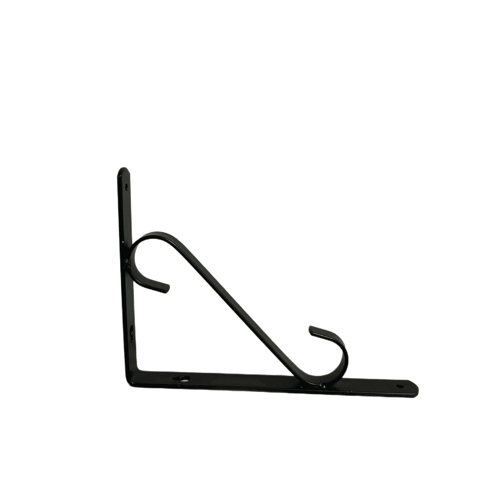 LGCASL Clearance! Wall Support Bracket Wall Support Bracket Shelf Brackets 1 Sets Bracket Grid Wall Shelf Floating Shelf Brackets Shelf Support Brackets Folding Brackets- Black, S L Black