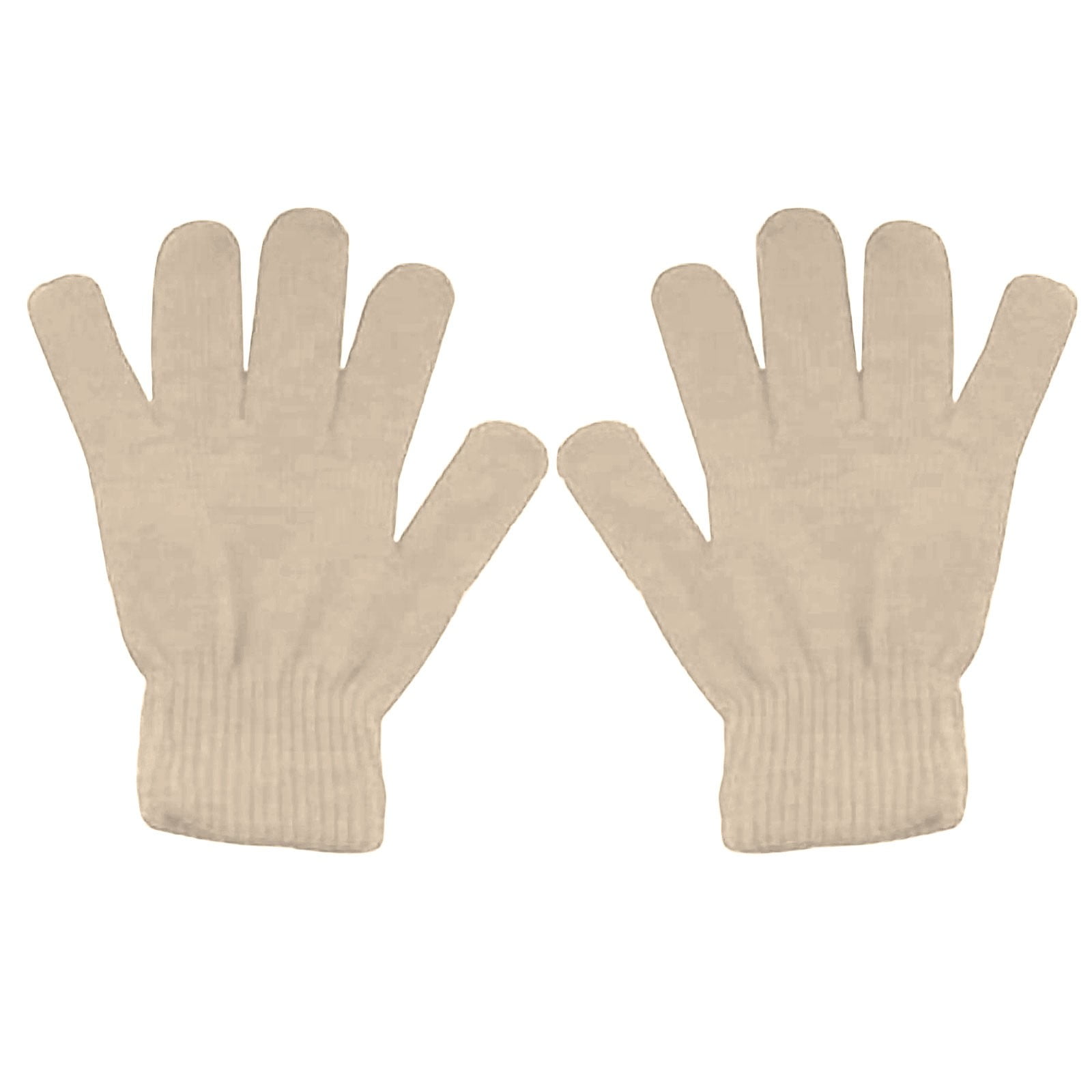 LGCASL Clearance! Winter Gloves Warm Strecty Knit Gloves for Men Women- Dark Gray One Size Khaki