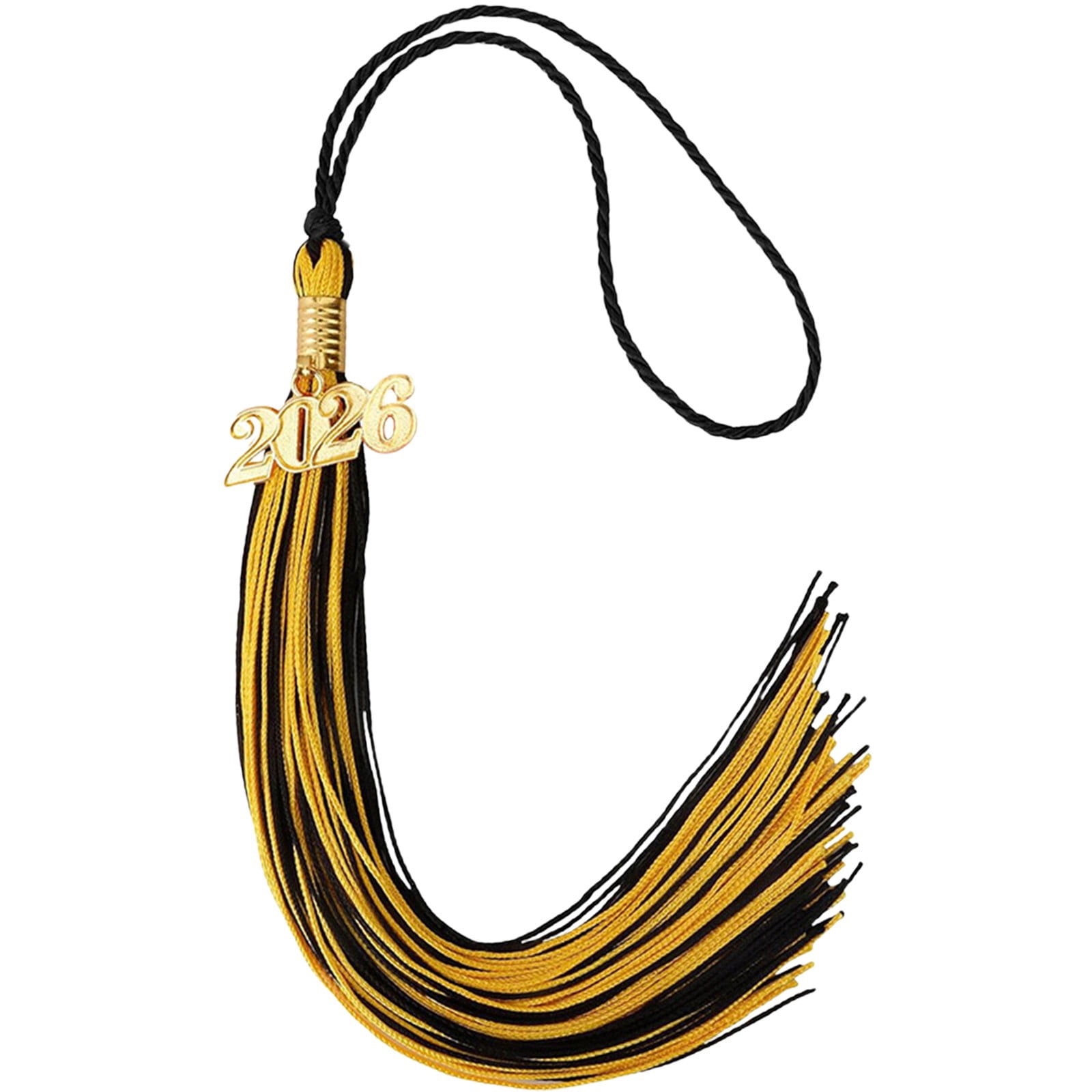 LGCASL 2026 Tassel Graduation, White Graduation Tassel, Tassel Charms for Graduations Cap Decorations, Tassels Memorial Grad Cords Class of 2026 High School Graduate Hat Ceremonies Accessories 2pcs 2026 Graduation Season Hat Tassel Pendant Blackish-red