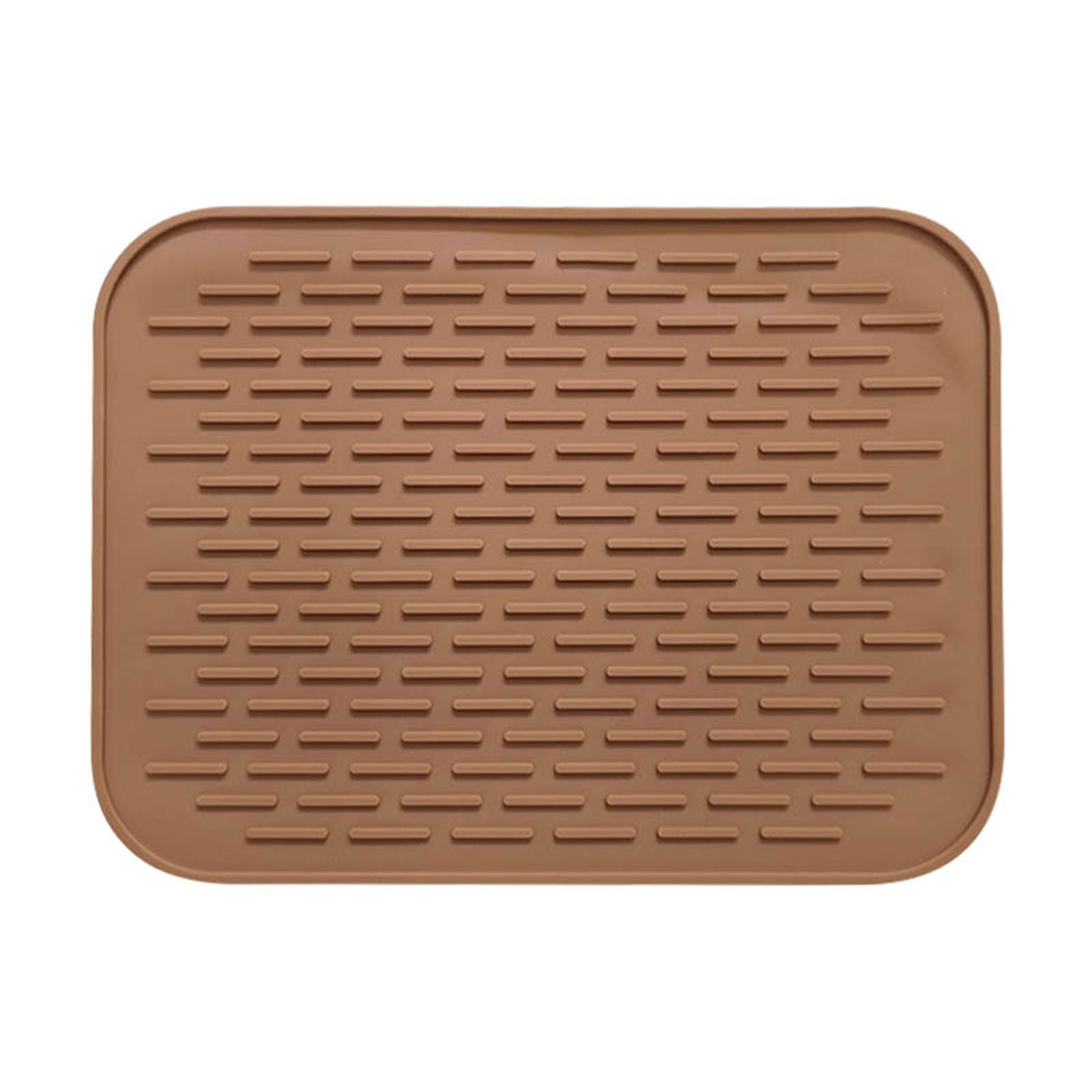 JWDX Placemat Clearance! Silicone Trivet Pot Mat for Countertop Trivest Pads Heat Table Placemats Kitchen Silicone Heat Table Mat Non Slip Pot Pan Holder Pad Cushion, Include 1*Insulation Pad Coffee