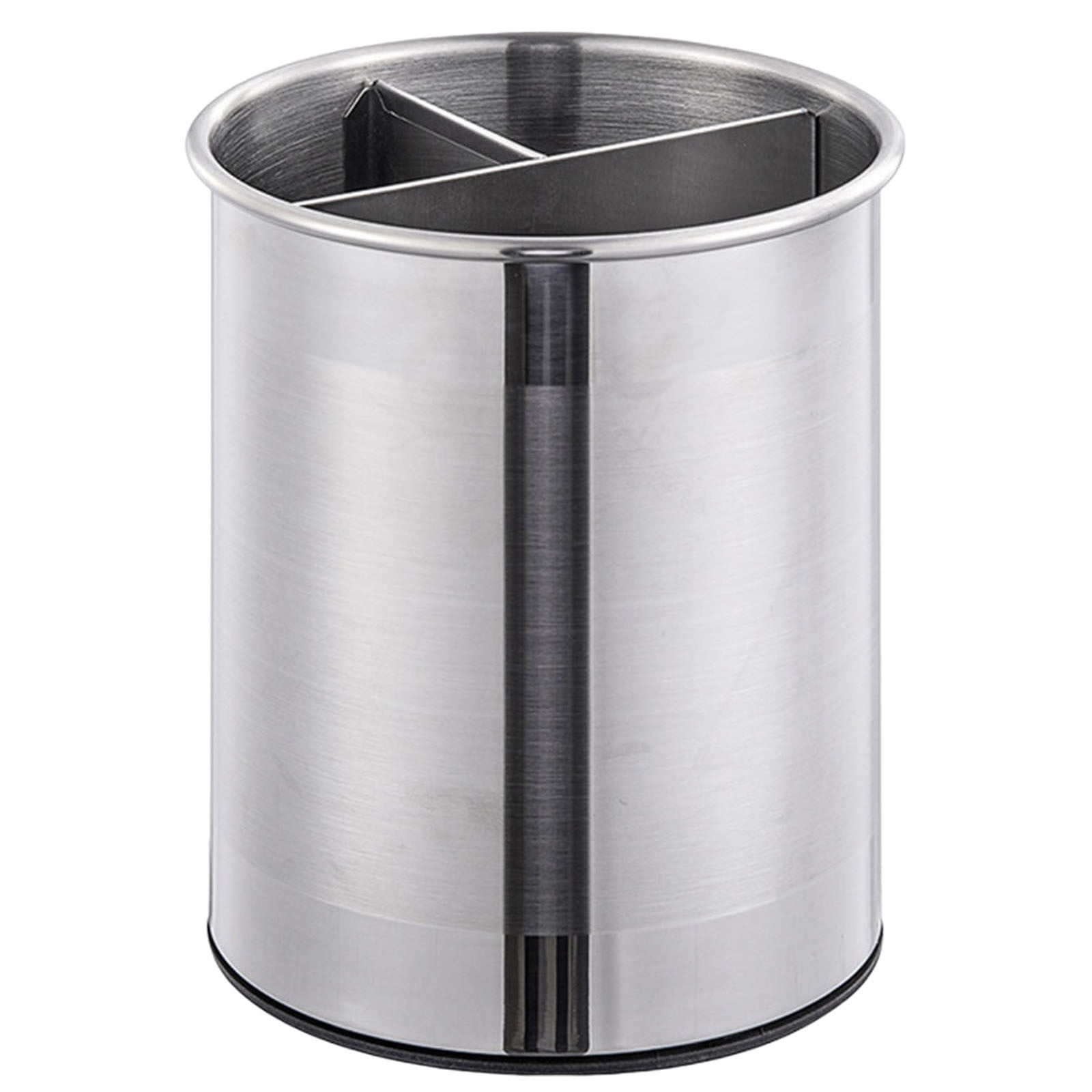 JWDX Storage Containers Clearance! Kitchen Living Room Storage Bucket Household Stainless Steel Lidless Rotating Partition Storage Bucket Desktop Storage Bucket, Include A Storage Bucket Grey
