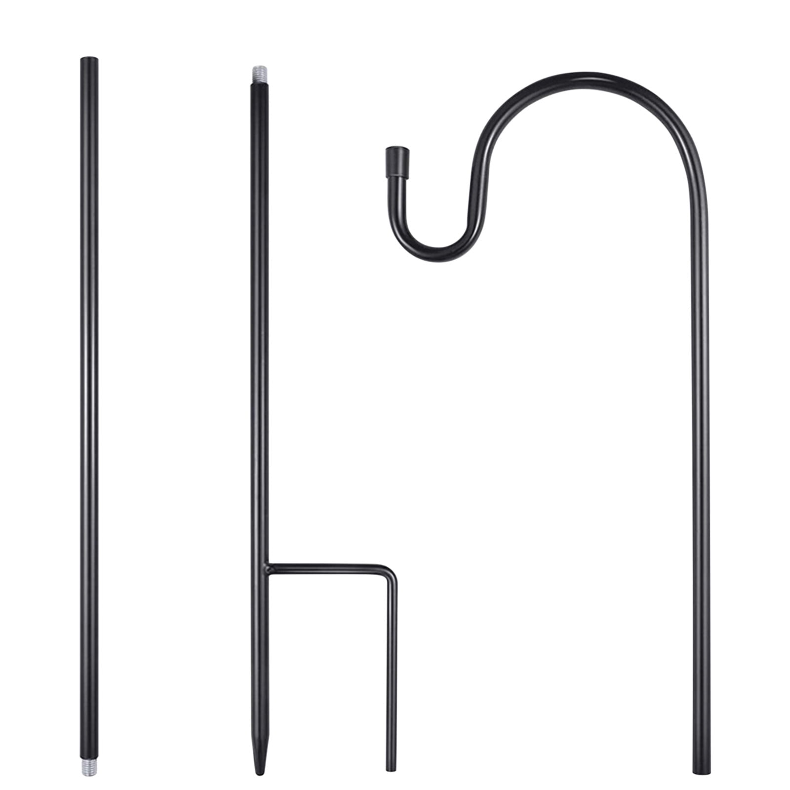 Garden Hooks for Outdoor Lanterns, Garden Hooks for Hanging Plants, Solar Lights, Small Shepherds Hooks for Outdoor, Plant Poles 100CM