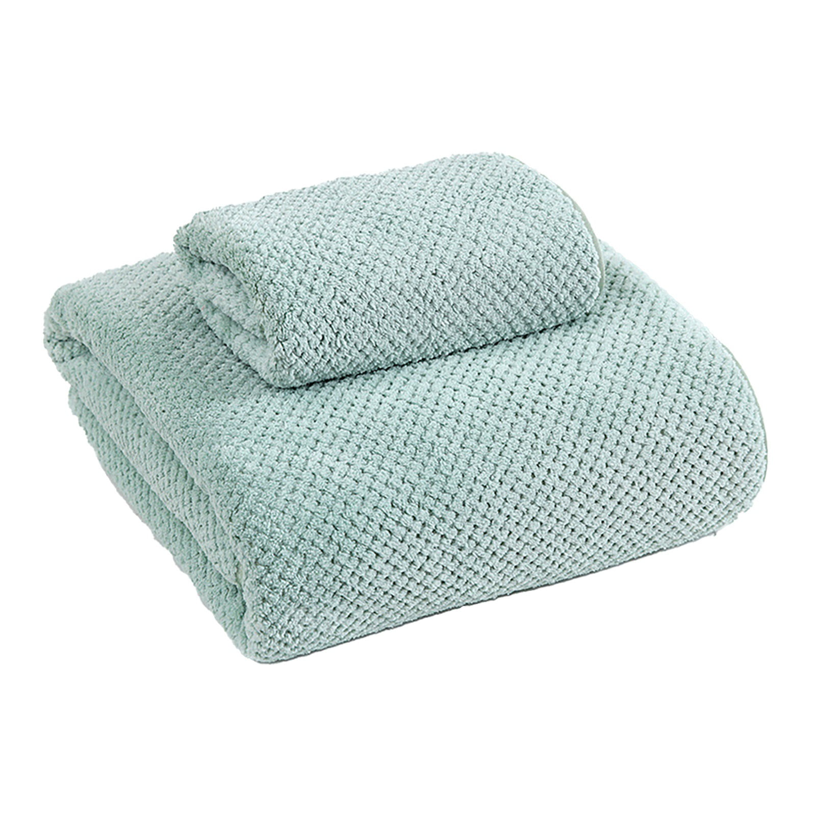 Bath Sheets Towels for Adults, 13.77x29.52 Inches - Light Thin Quick Drying Highly Absorbent Bath Towel for Bath, Fitness, Yoga, Travel, Sport and Shower (Pink) 13.77" x 29.52" Green1