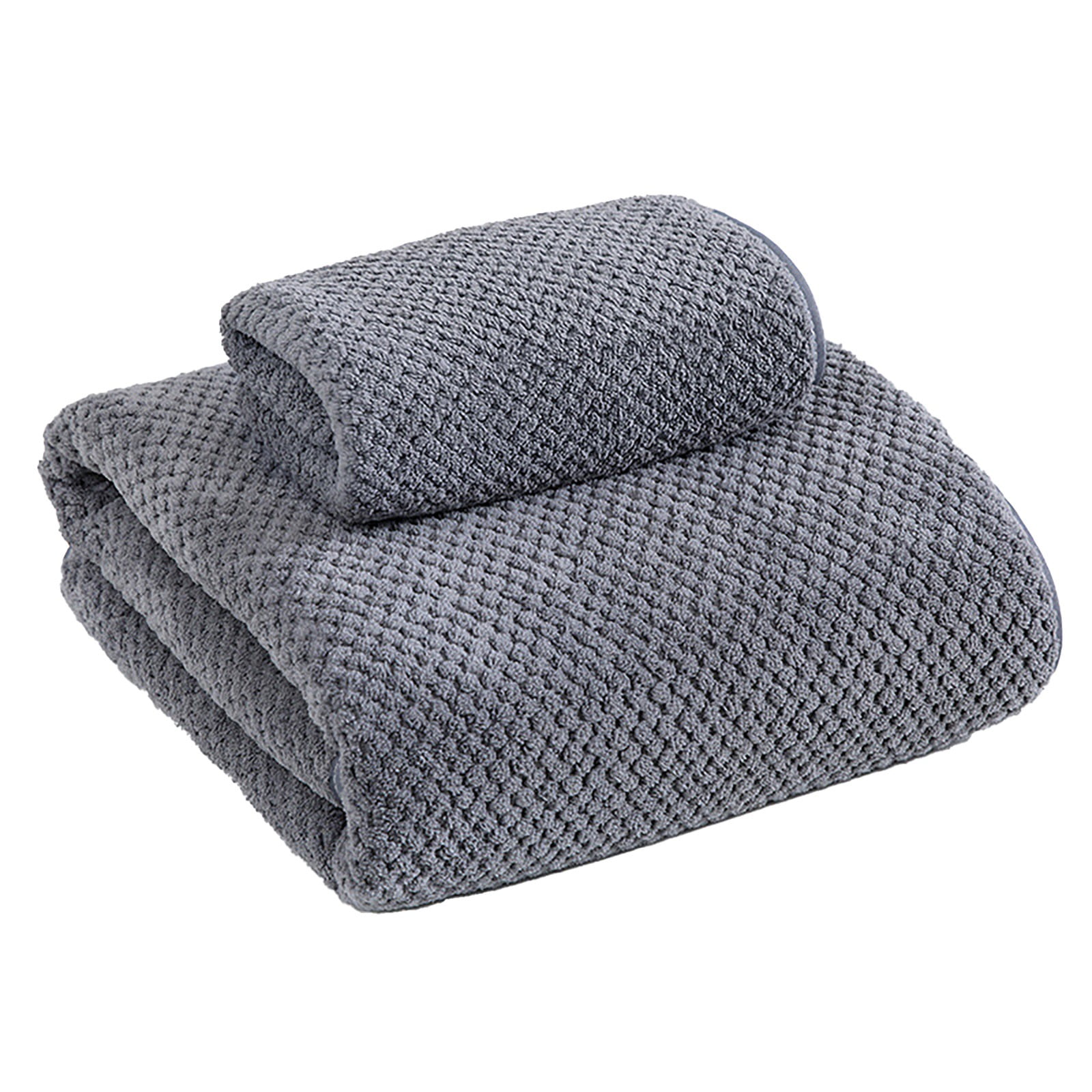 Bath Sheets Towels for Adults, 13.77x29.52 Inches - Light Thin Quick Drying Highly Absorbent Bath Towel for Bath, Fitness, Yoga, Travel, Sport and Shower (Pink) 13.77" x 29.52" Grey1