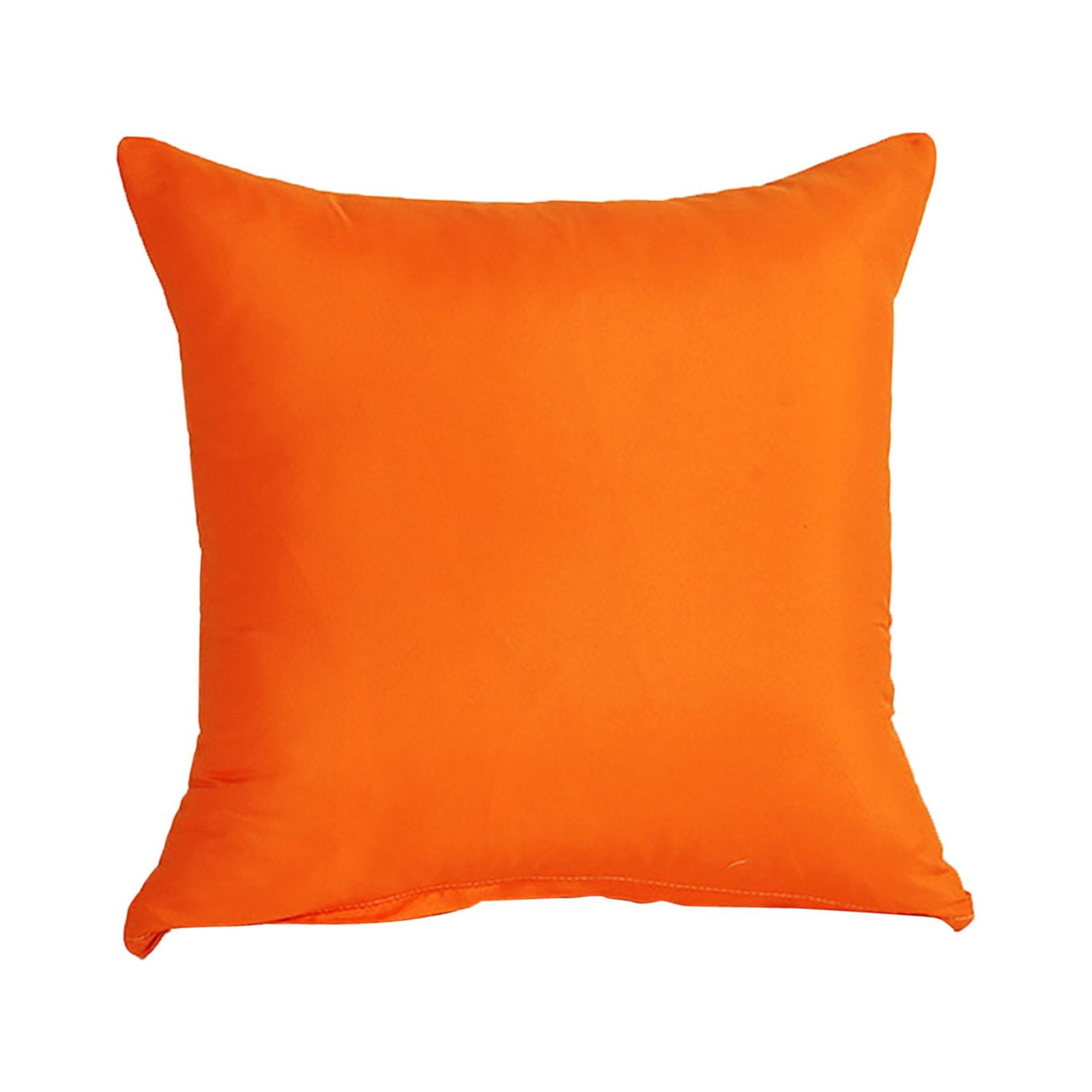 2PC 45*45cm Orange Pillow Covers - 18x18 Inch Set for Home Decor | Order Note: 2-Piece Shipment | Decorative Throw Pillow Cases for Couch, Sofa, and Bed(Orange) Orange