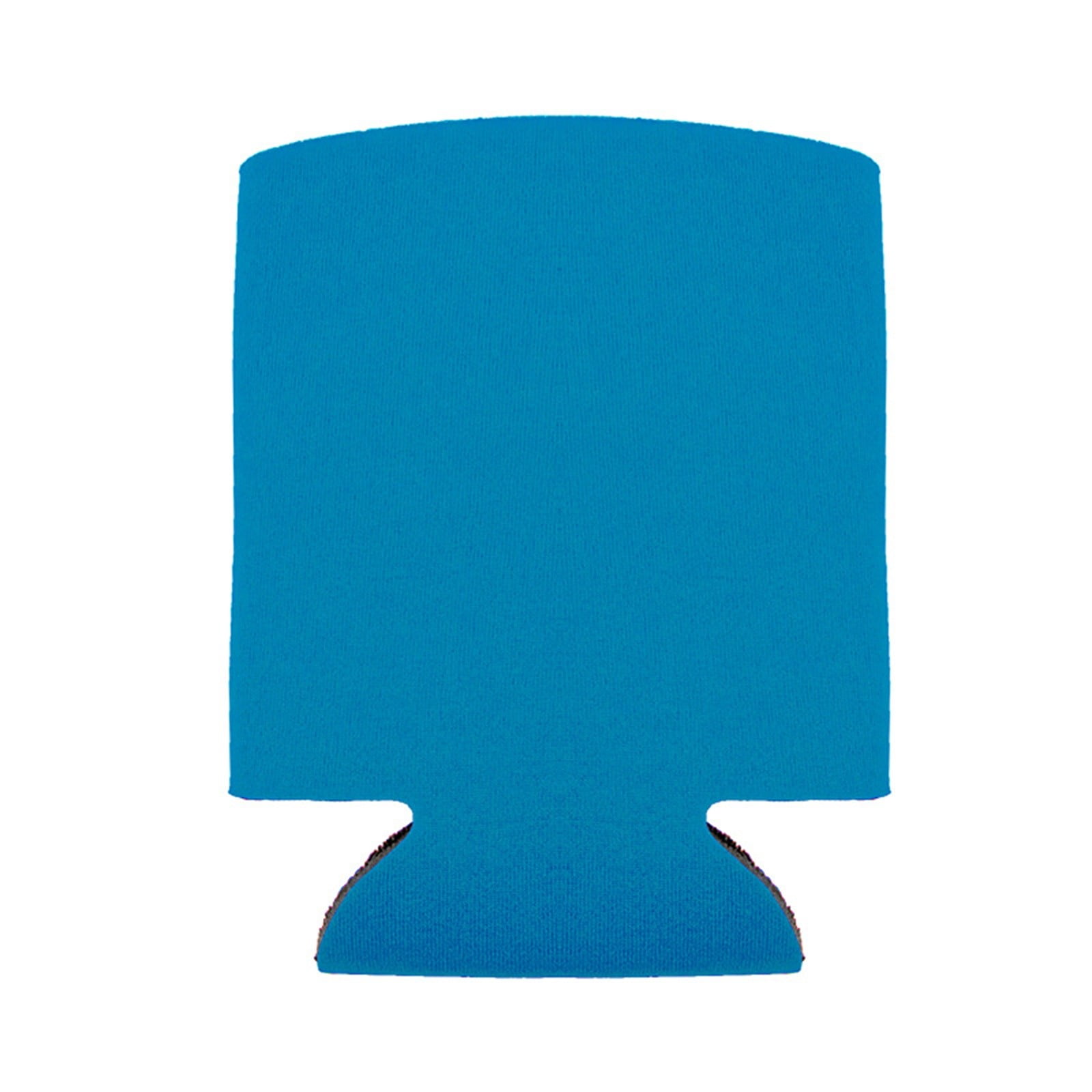 1 Pcs Blank Beer Can Coolers Sleeves,Can Covers Beer Keeps Beer Cold and Hands Warm,Bottle Sleeves Coolers Holder Non-slip nylon Can Coolier Sleeves,Open Bottom,2.75x5.11 in(Pink2) Z1-Blue