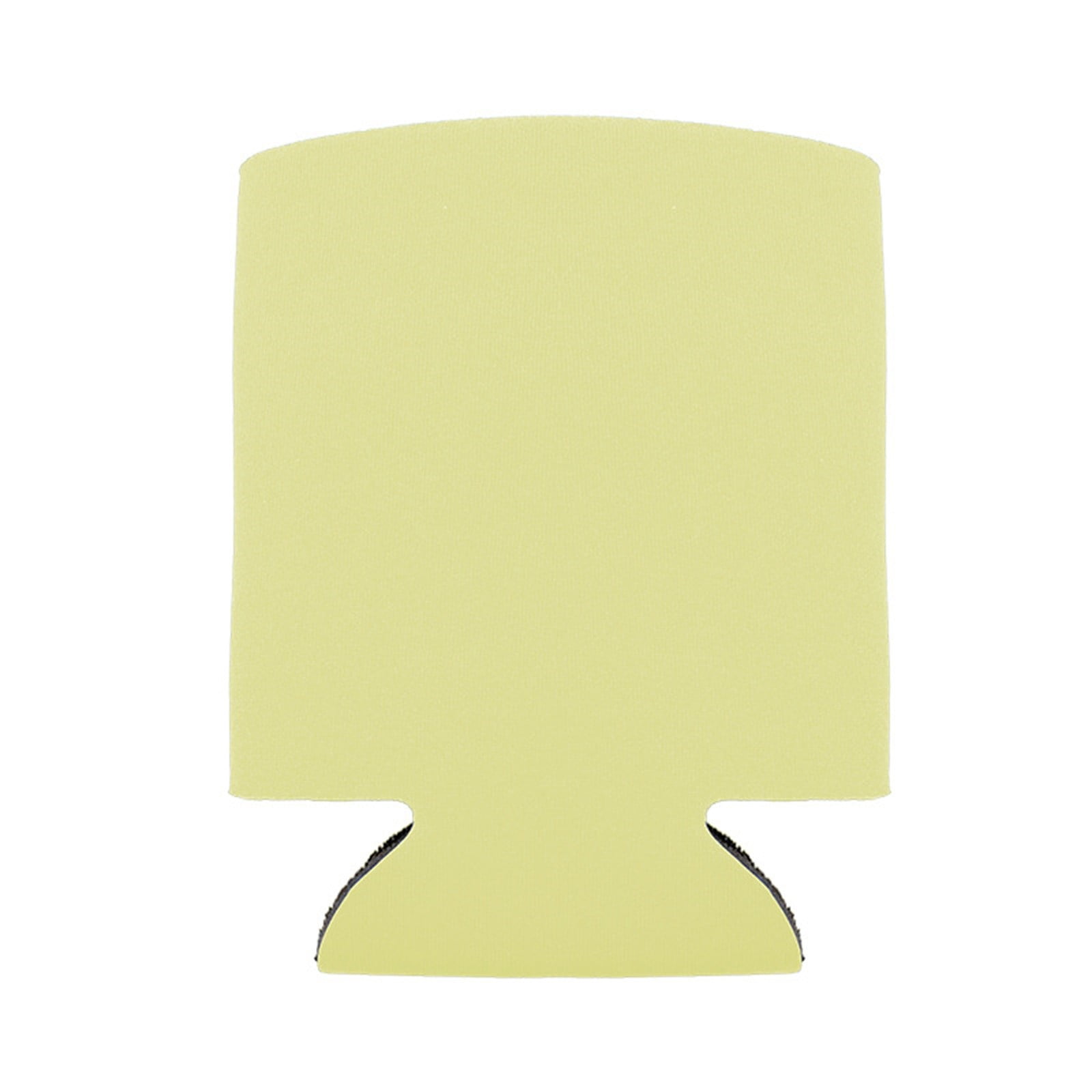 1 Pcs Blank Beer Can Coolers Sleeves,Can Covers Beer Keeps Beer Cold and Hands Warm,Bottle Sleeves Coolers Holder Non-slip nylon Can Coolier Sleeves,Open Bottom,2.75x5.11 in(Pink2) Z1-Light Yellow