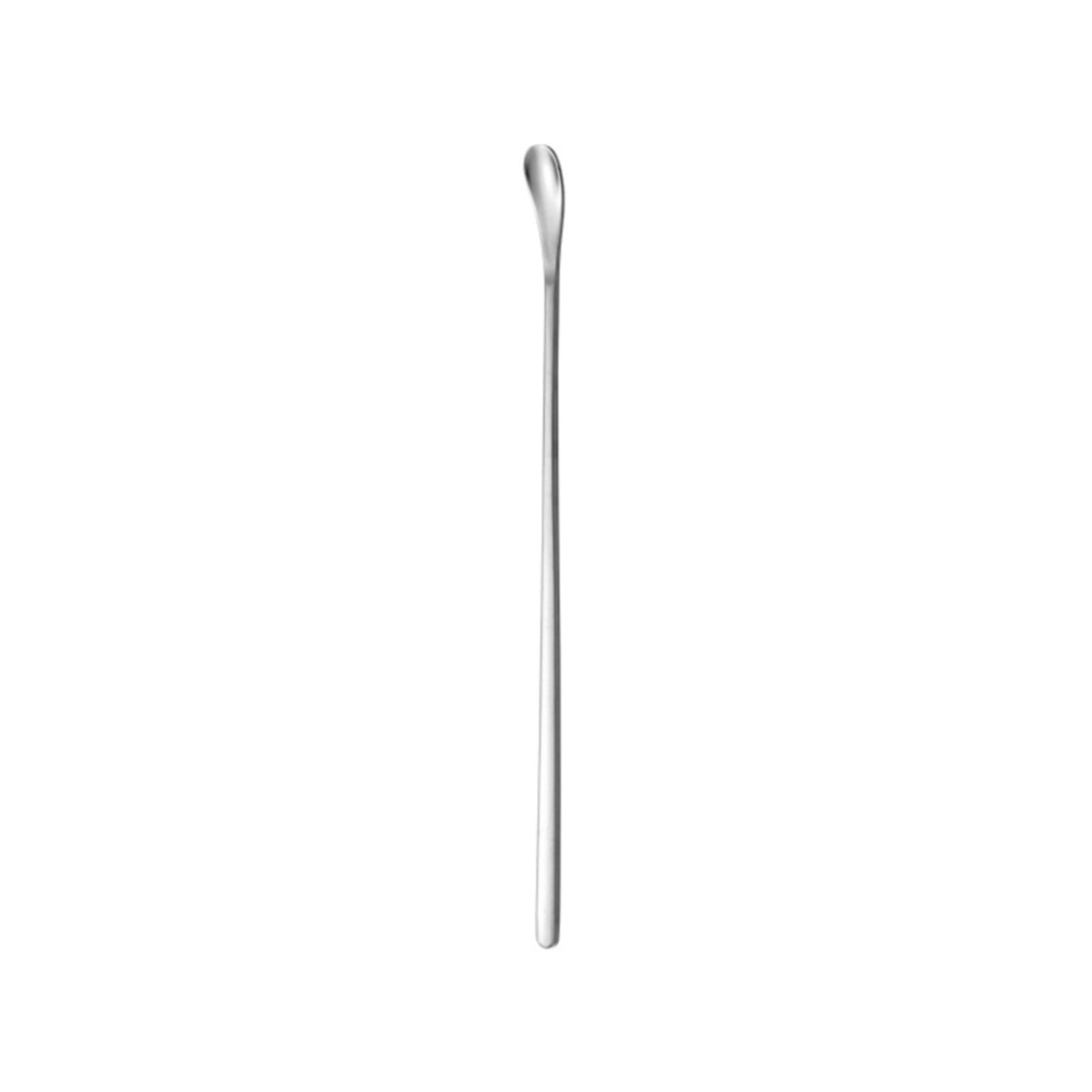 Stainless Steel Coffee Stirring Spoons,Reusable Drink & Cocktail Stir Sticks Scoop,Stainless Steel Stirring Spoons For Coffee Cocktail Mixing Spoon With Long Handle Stir Sticks 7.6" Multicolor