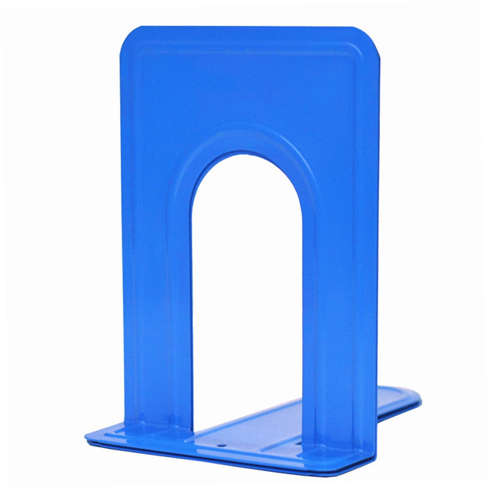 Metal Book Ends for Shelves, Heavy Duty Bookends for Office Home Kitchen Decorative, Nonskid Book Ends to Hold Heavy Books, 1 Pairs/2 Pcs, 5.71x4.92x6.61 5.71" x 4.92" x 6.61" black/1 Pair