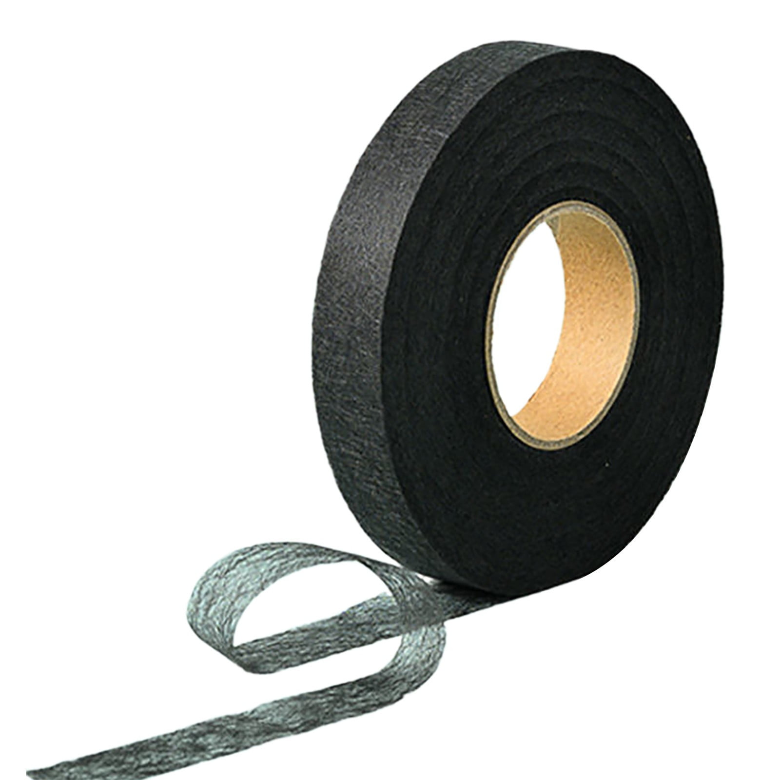 Iron on Hemming Tape, Hem Tape No Sew, Iron on Tape for Hemming, Non Sewing Tape, Fusible Tape Adhesive for Curtain, Pants, Clothes, 1 Roll, 0.78 In x 80 Yards 0.39 In x 80 Yards Black