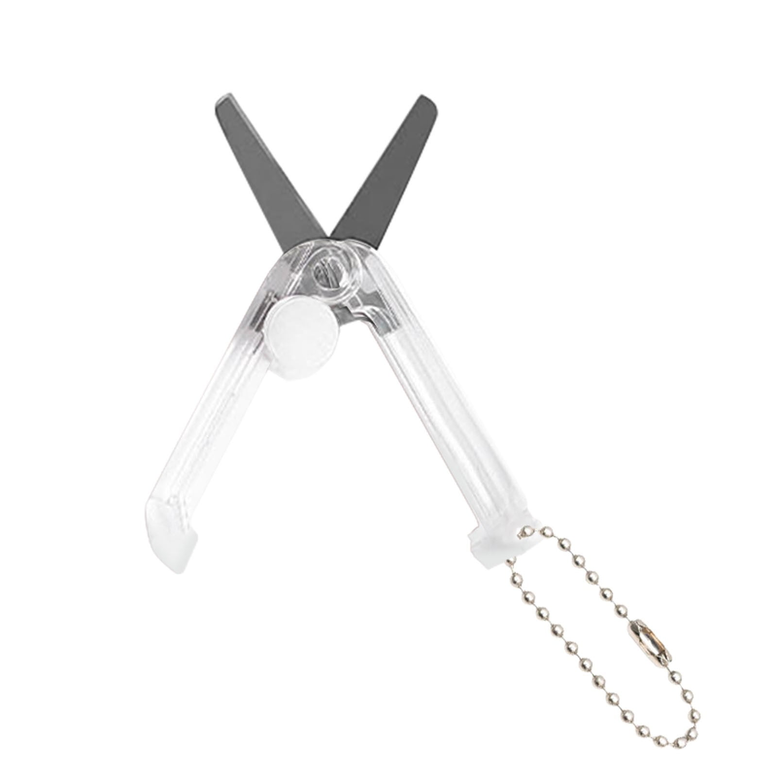 1 Pcs Mini Folding Scissors With Key Chain,1.85 Inch Keychain Scissors,Small Foldable Scissors,Portable Pocket Travel Scissors,Retractable Shears For Cutting, Scrapbooking, Crafting,(A,1.85x0.71 in) A