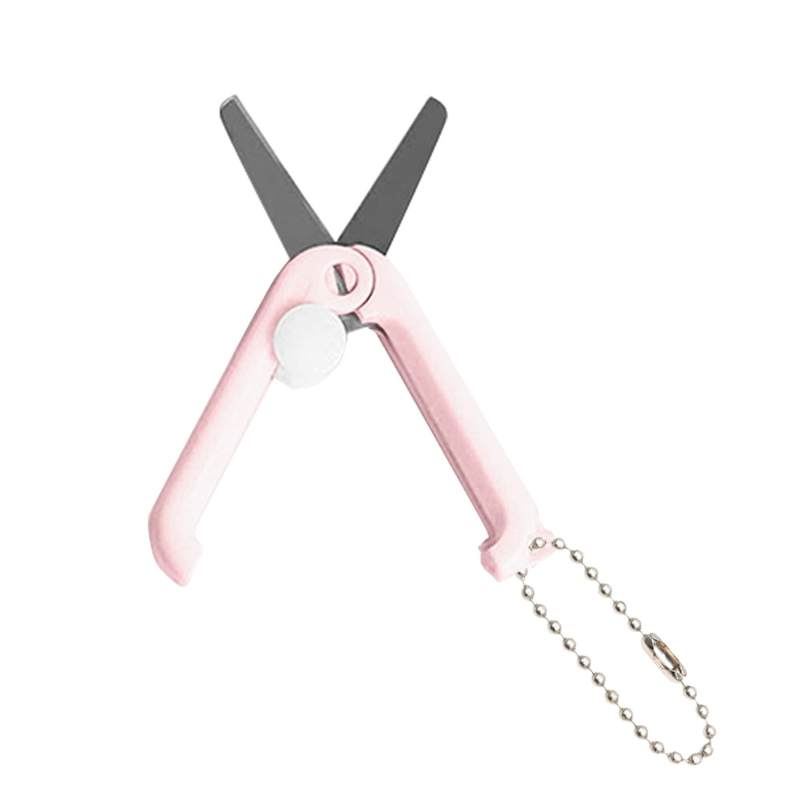 1 Pcs Mini Folding Scissors With Key Chain,1.85 Inch Keychain Scissors,Small Foldable Scissors,Portable Pocket Travel Scissors,Retractable Shears For Cutting, Scrapbooking, Crafting,(A,1.85x0.71 in) D