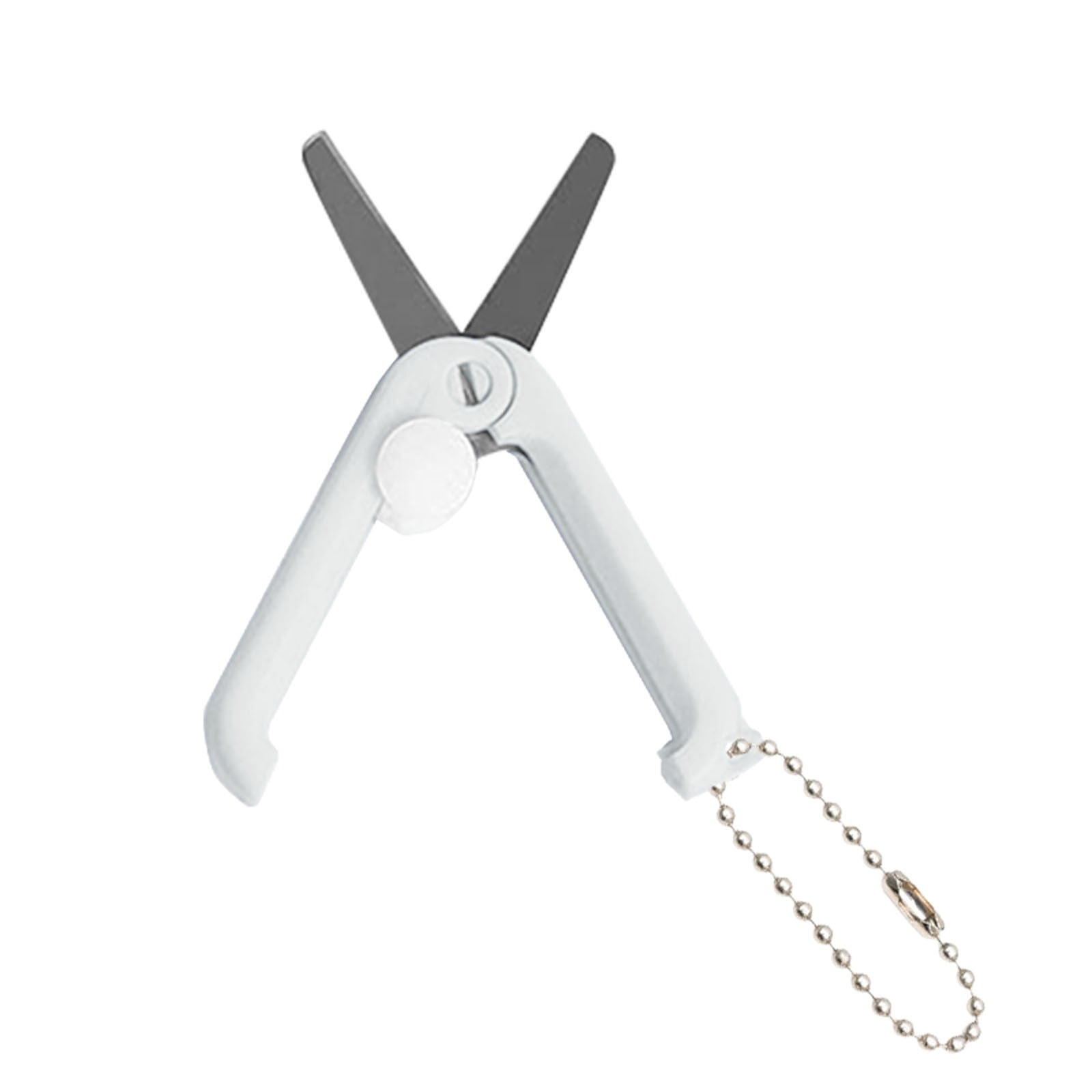 1 Pcs Mini Folding Scissors With Key Chain,1.85 Inch Keychain Scissors,Small Foldable Scissors,Portable Pocket Travel Scissors,Retractable Shears For Cutting, Scrapbooking, Crafting,(A,1.85x0.71 in) G
