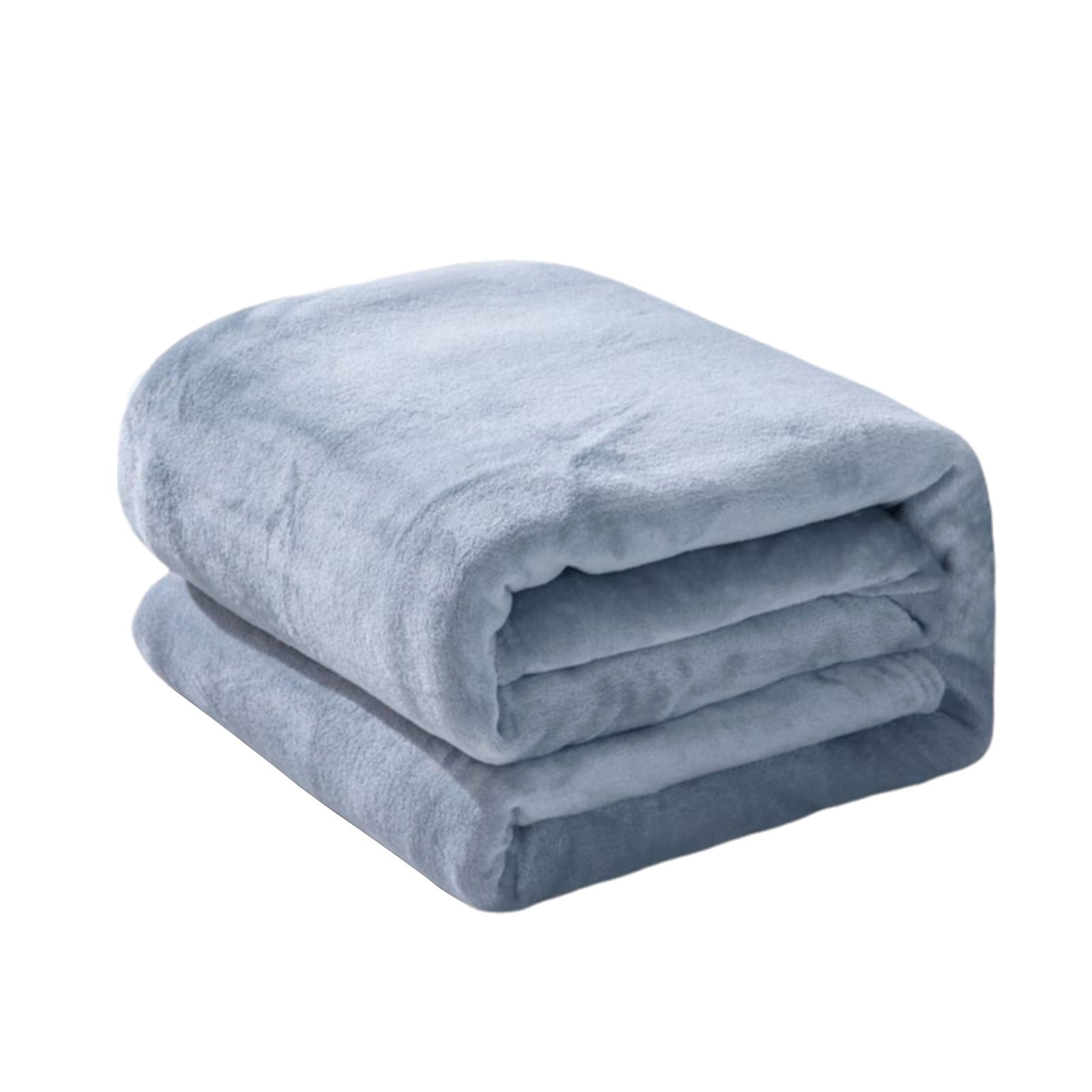 Fleece Throw Blanket for Couch,Super Soft Fuzzy Flannel Throw for Sofa, Luxury Plush Microfiber Bed Blanket, Cozy Home Decorative Velvet Gift Blanket,Fuzzy and Anti-Static(Grey 70x100cm) 150x200CM