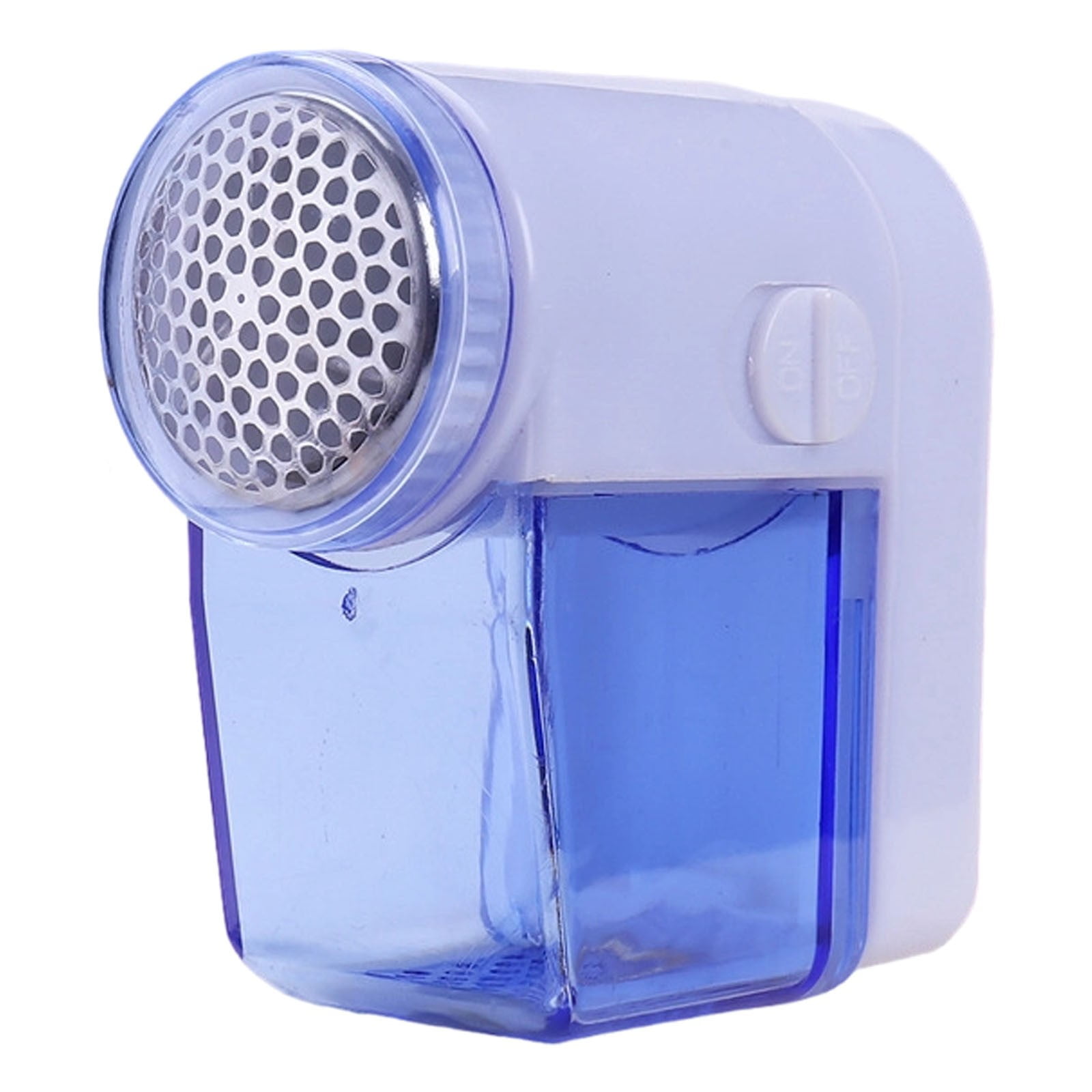 Fabric Shaver And Lint Remover,Fabric Shaver,Sweater Defuzzer With Stainless Steel Blades,Portable Fabric Fuzz Remover,Sweater Clothes Shaver,Remover Clothes Fuzz, Lint Balls, Bobbles,2.75x2.75 in Blue