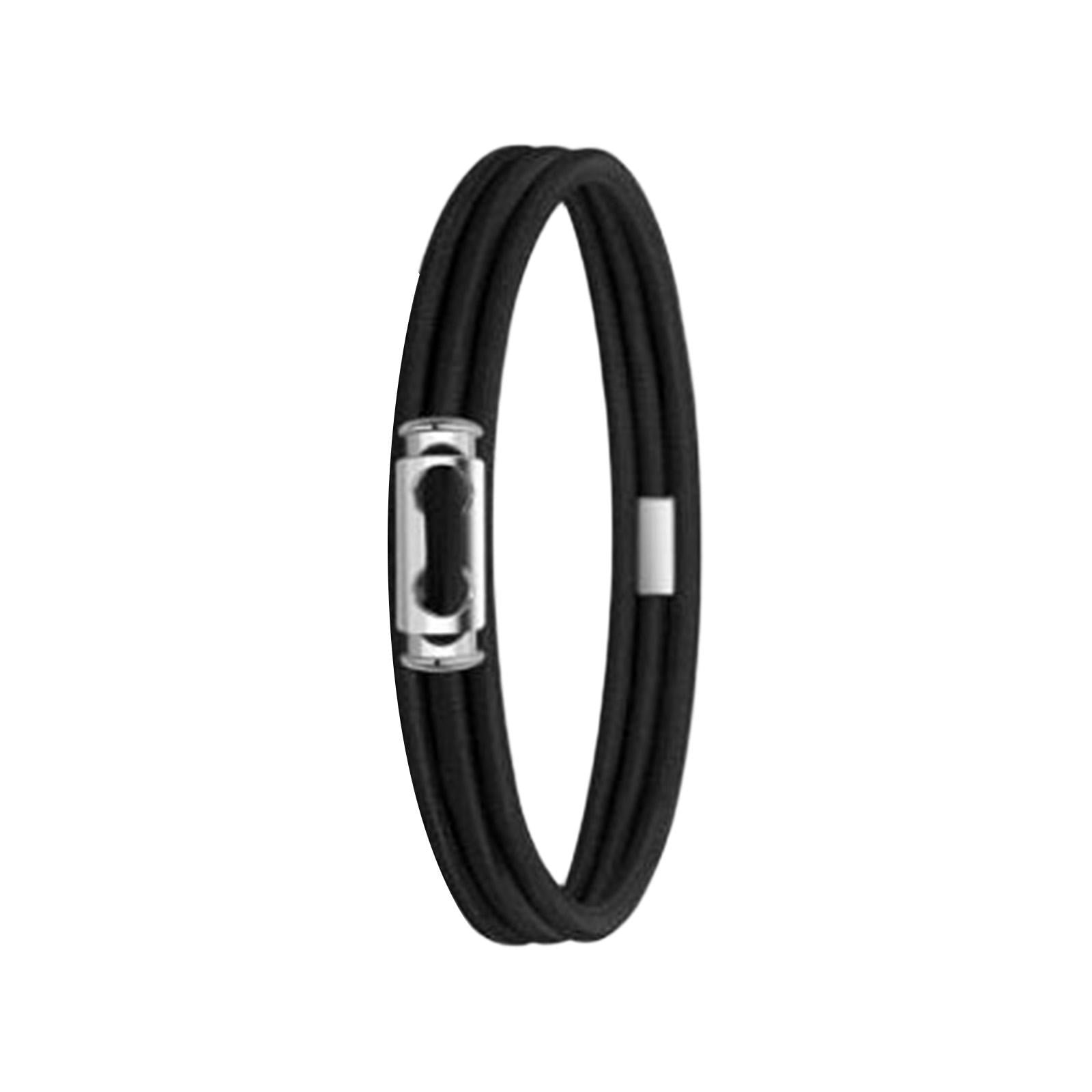 Garbage Can Rubber Bands,Multifunction Litter Box Bands,Fits 13-30 Gallon Bins, Heavy-duty Trash Can Bands to Hold Garbage Bags in Place, Trash Bag Holder Band with High Elasticity(Grey) Black